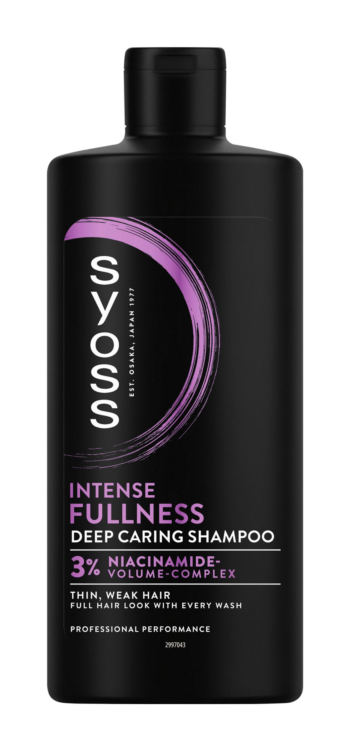 Šampon Intense Fullness pro objem jemných, slabých vlasů