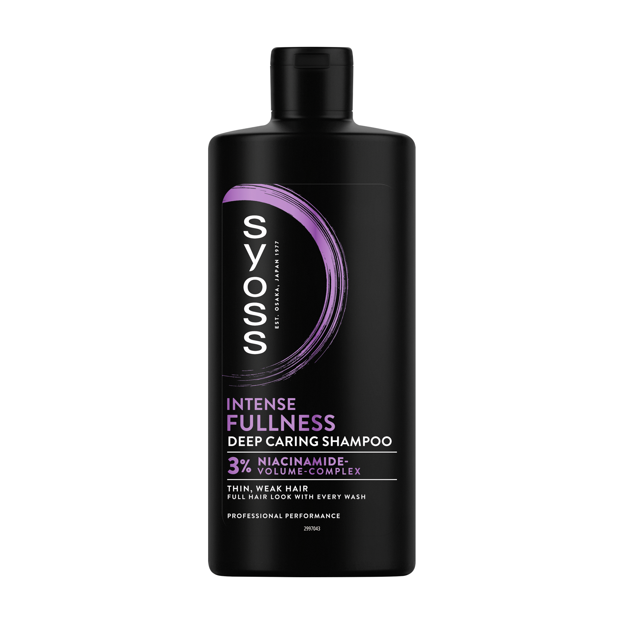 Šampon Intense Fullness pro objem jemných, slabých vlasů