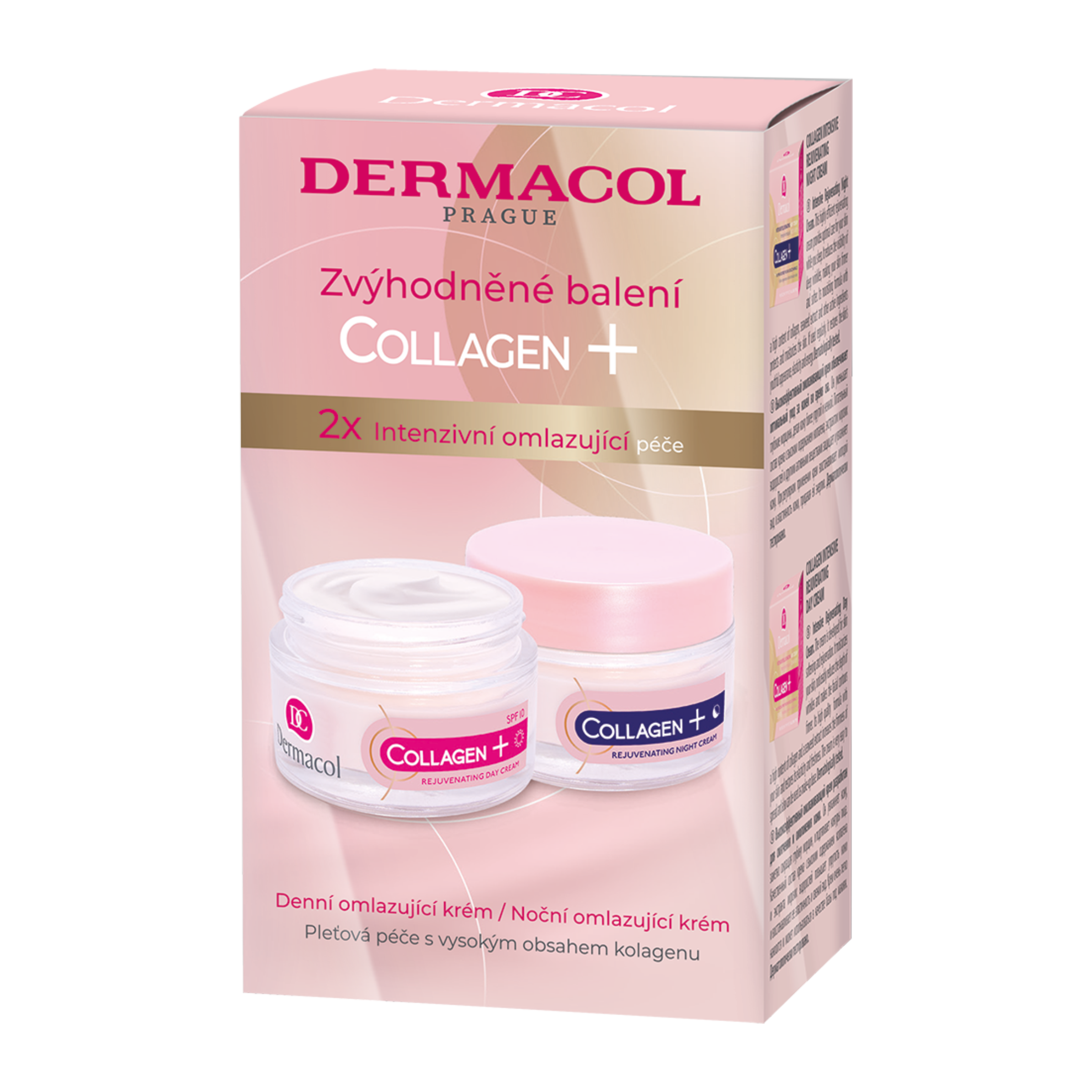 Denní a noční krém Collagen+, duopack  2x 50 ml