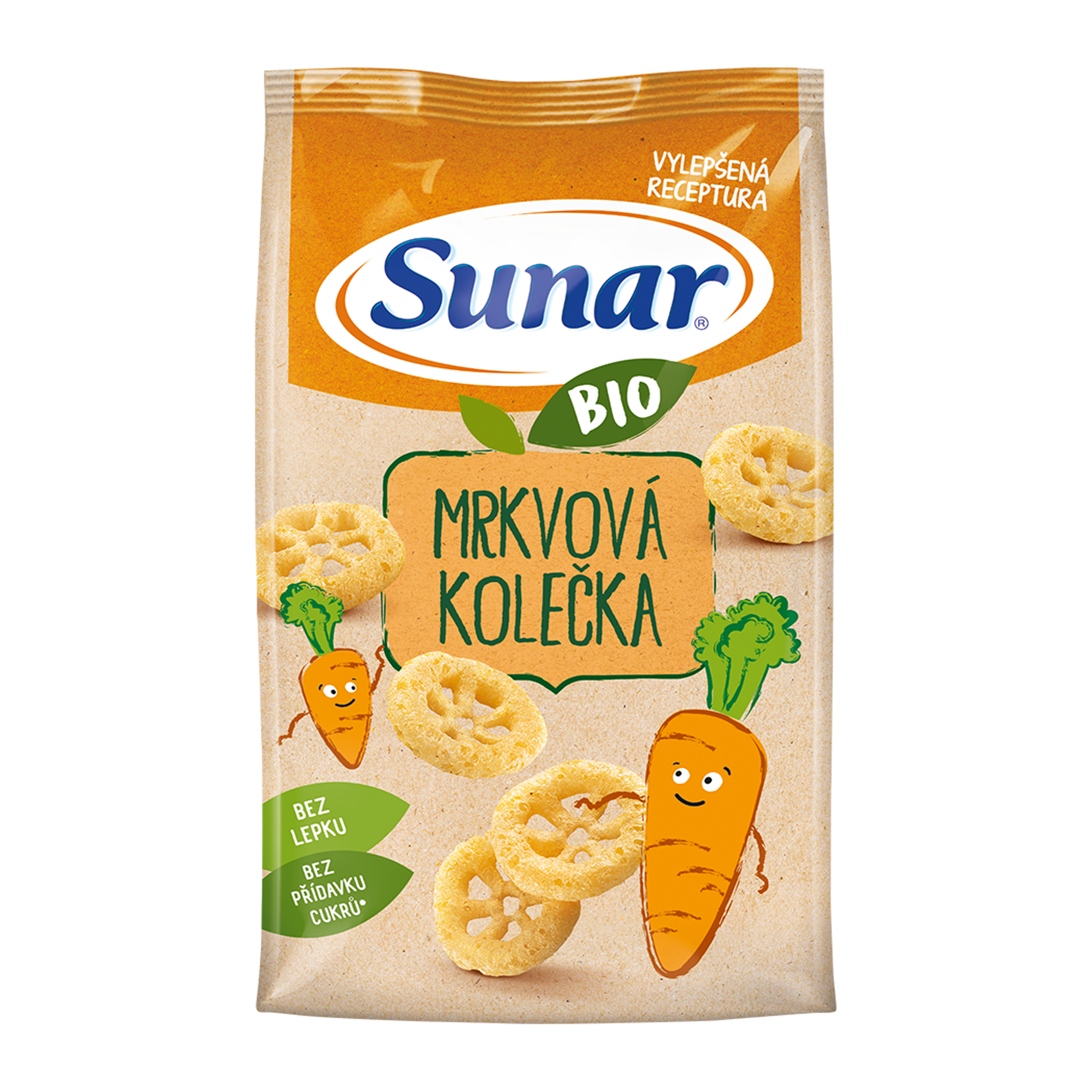 BIO mrkvová kolečka 