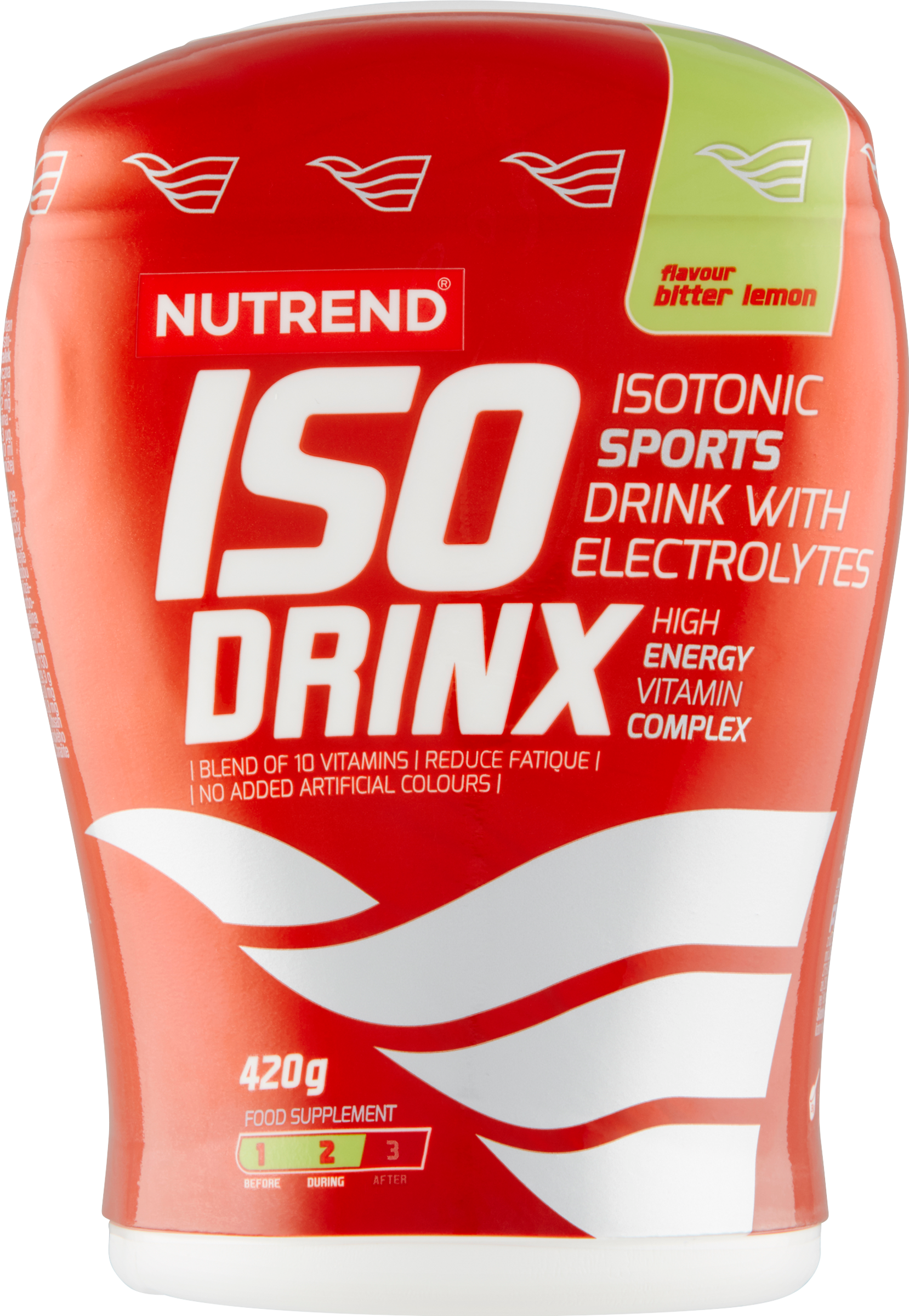 Nutrend Isodrinx příchuť bitter lemon  420 g