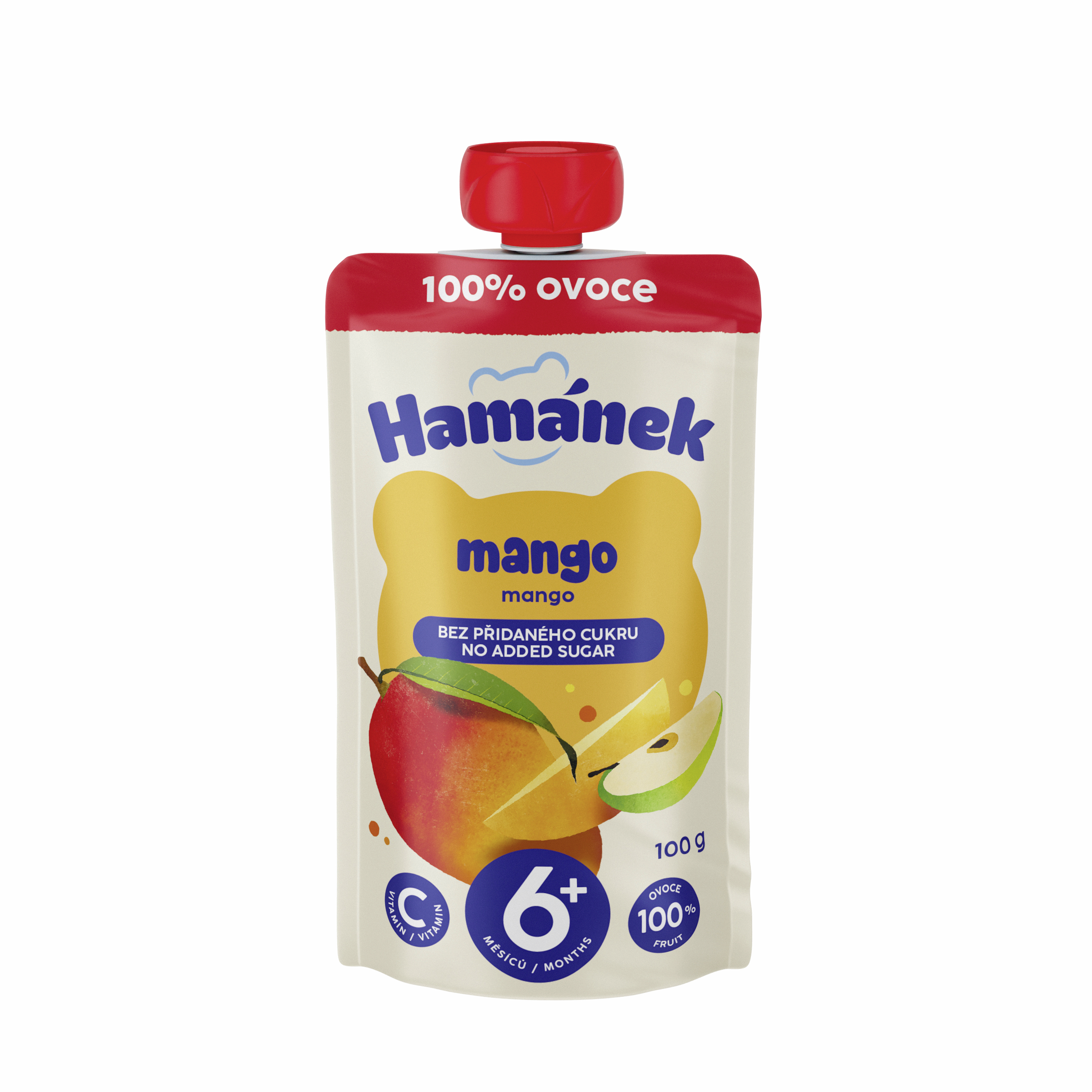 Ovocná kapsička mango & jablko