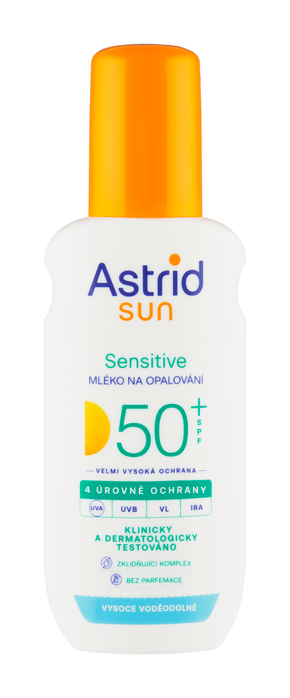 Mléko na opalování ve spreji Sensitive SPF50+