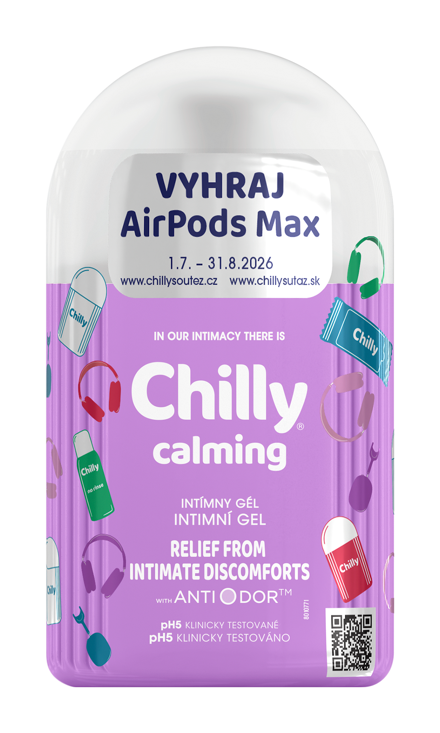 Chilly Intimní gel Calming 200 ml