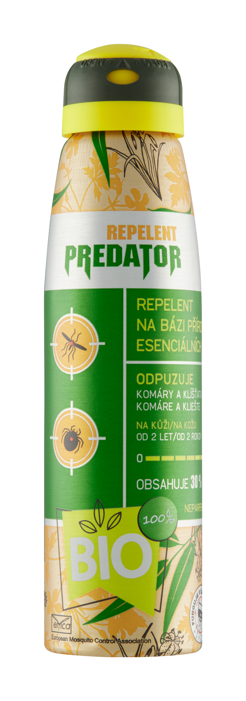 Predator Bio repelent na bázi přírodních esenciálních silic 150ml