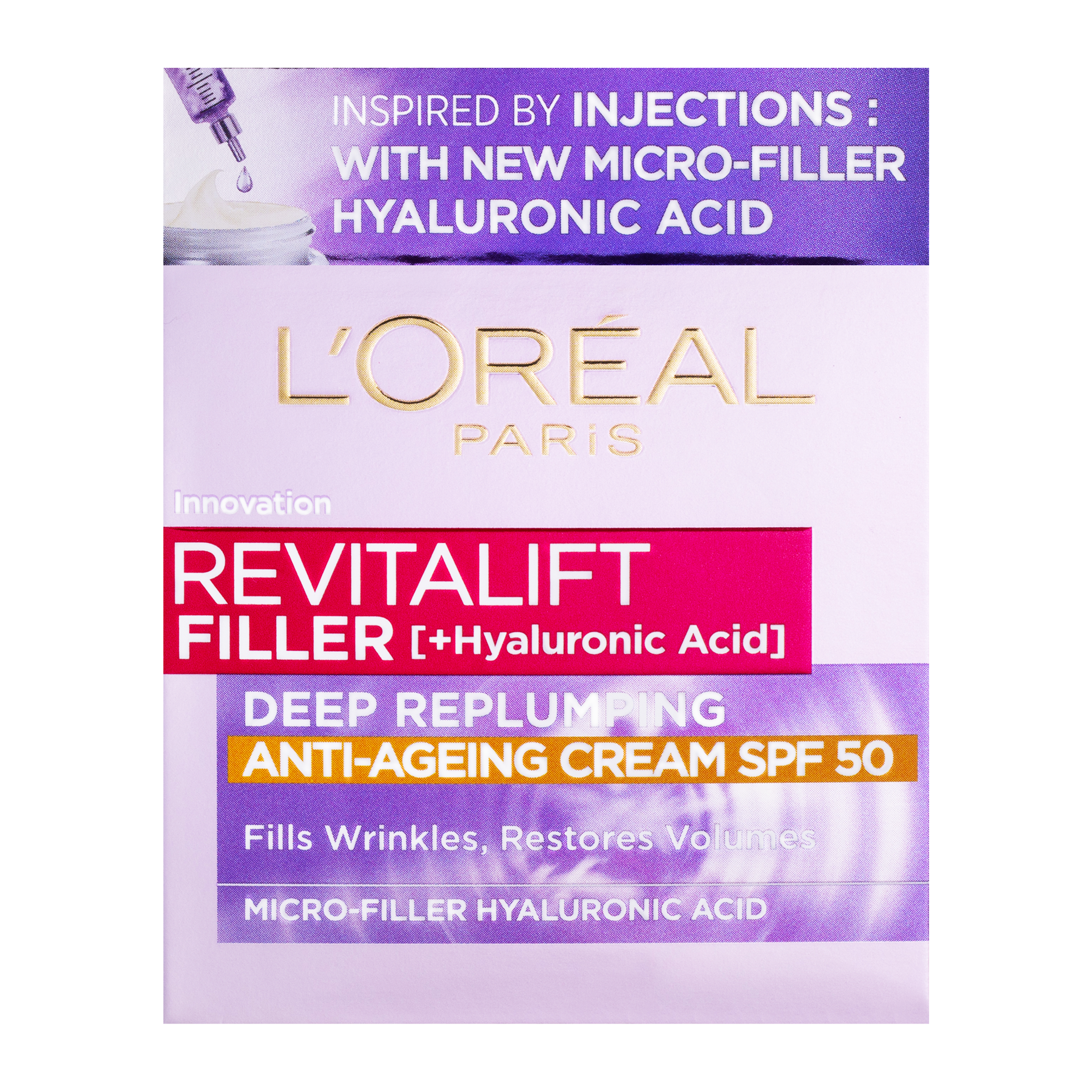 Denní krém Revitalift Filler [HA] SPF 50