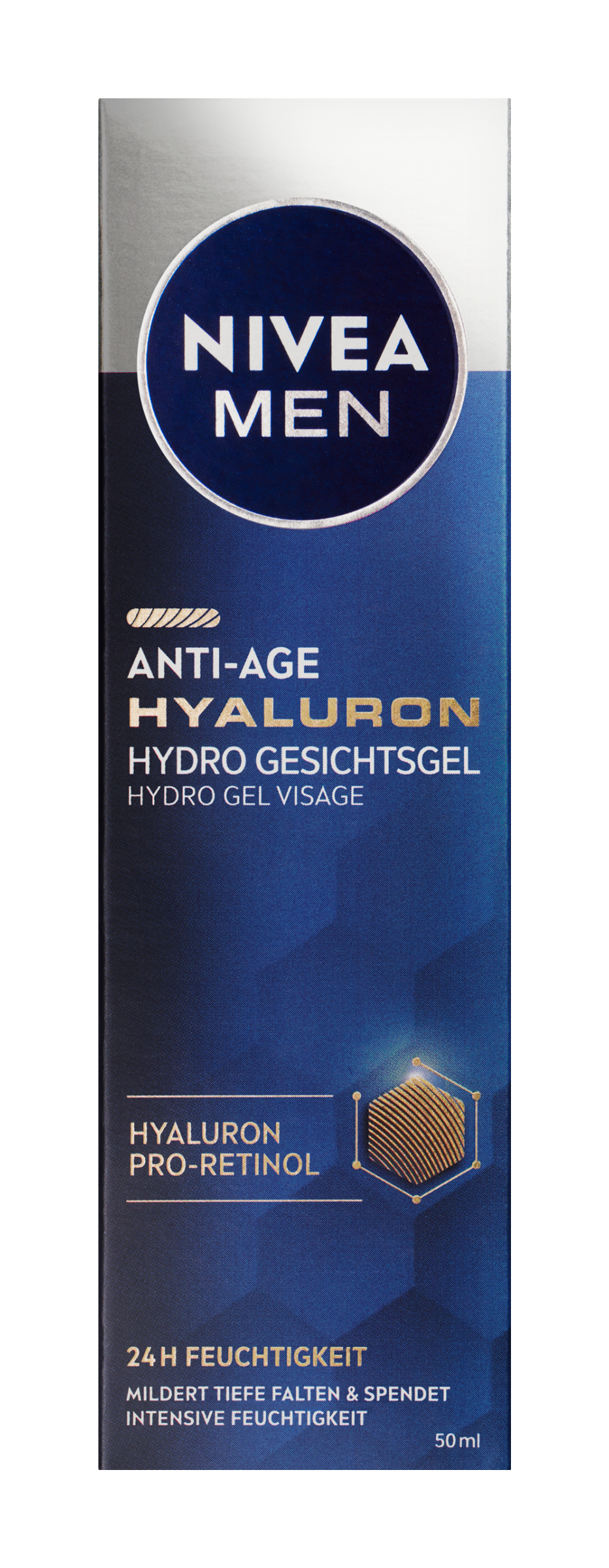 NIVEA Men Osvěžující pleťový gel Hyaluron 50 ml