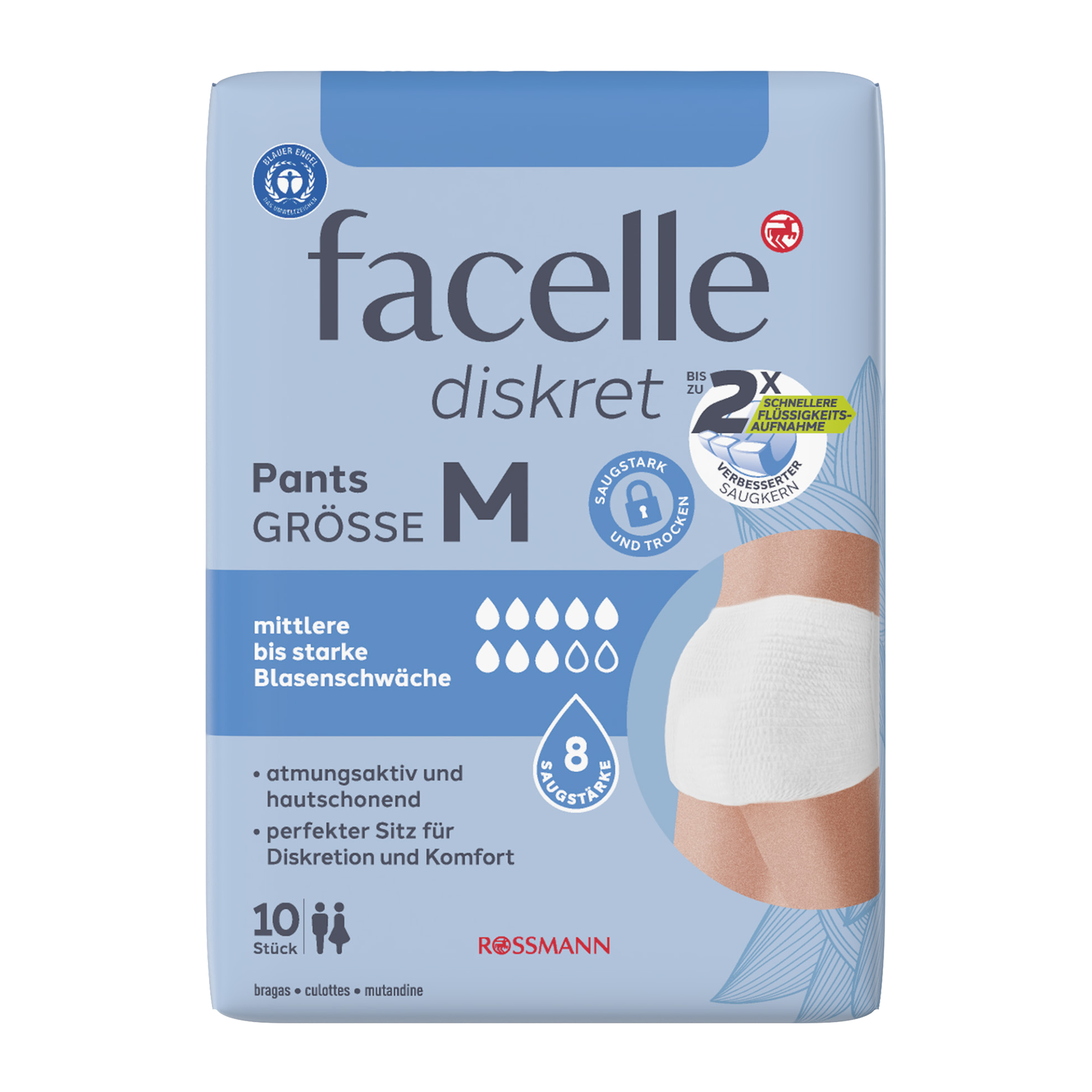 Inkontinenční kalhotky M