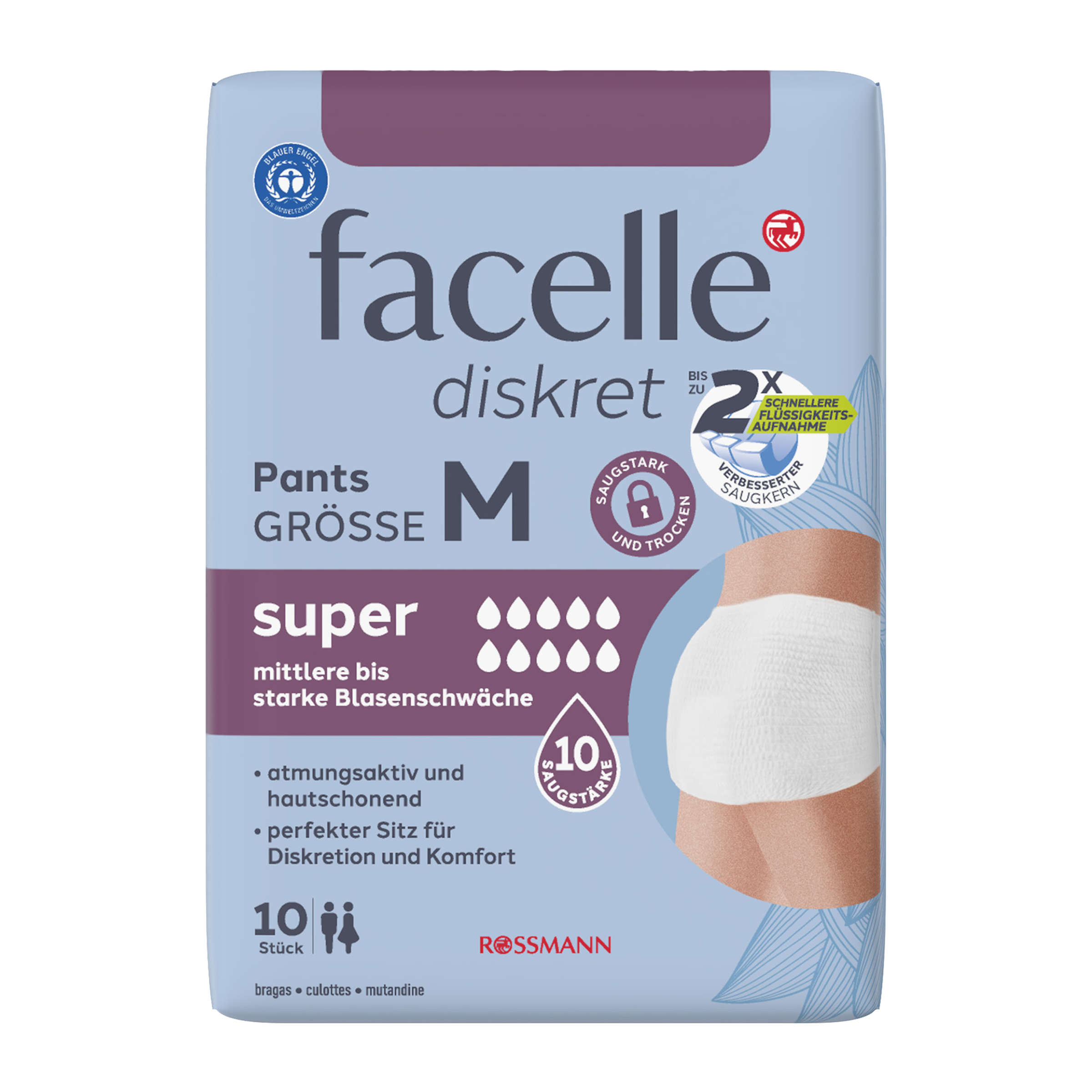 Inkontinenční kalhotky Super M