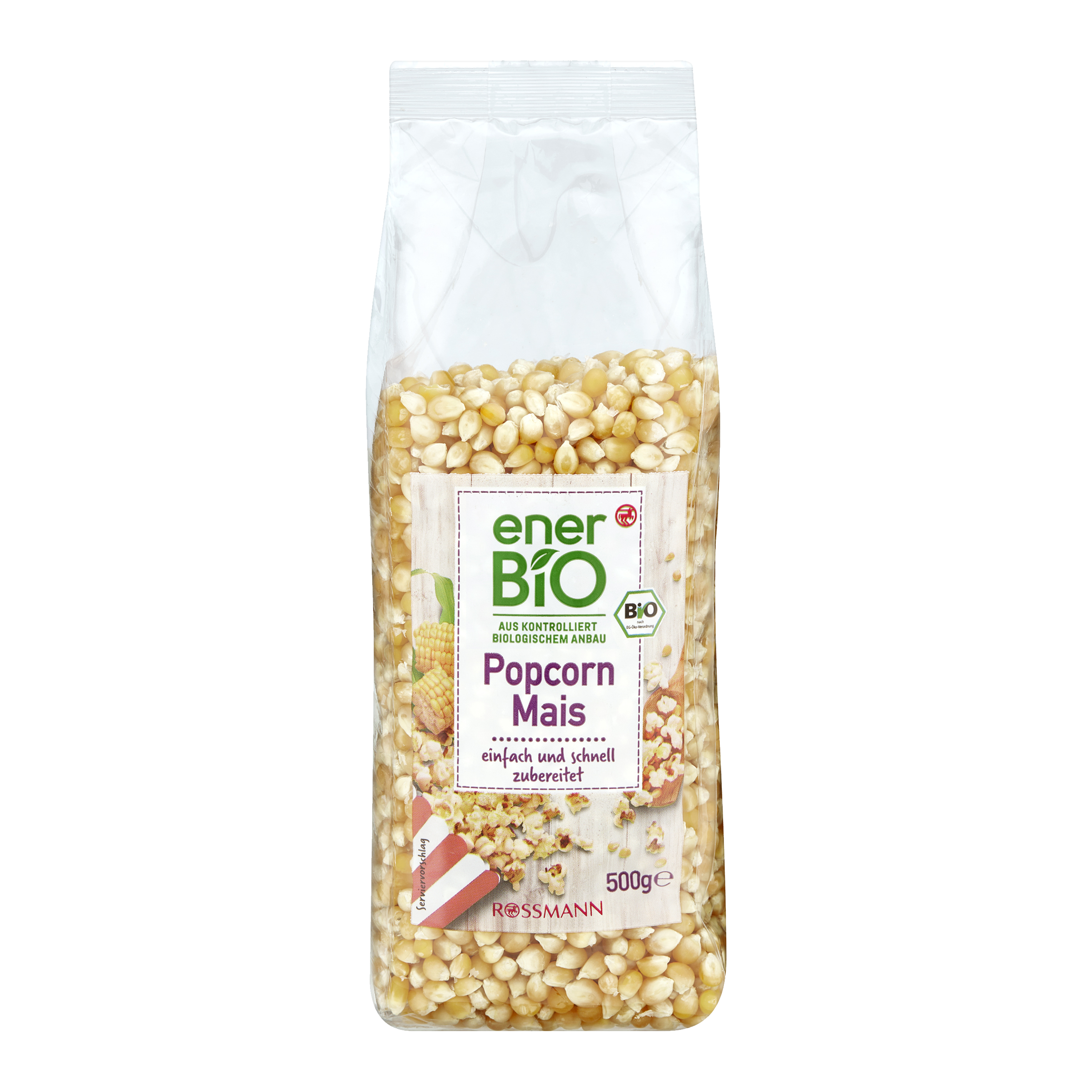 BIO kukuřice na přípravu popcornu