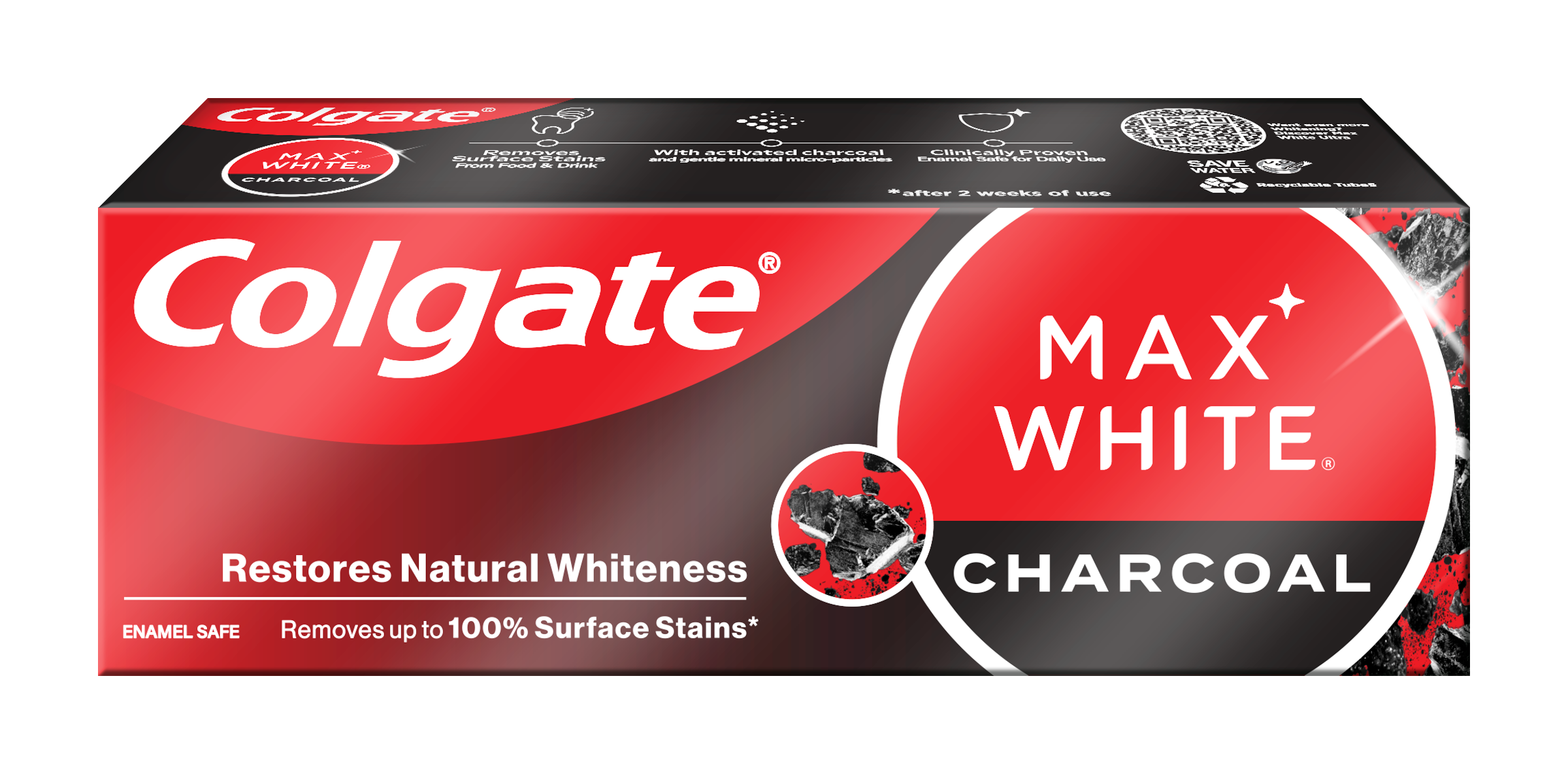 Zubní pasta bělicí Max White Charcoal 