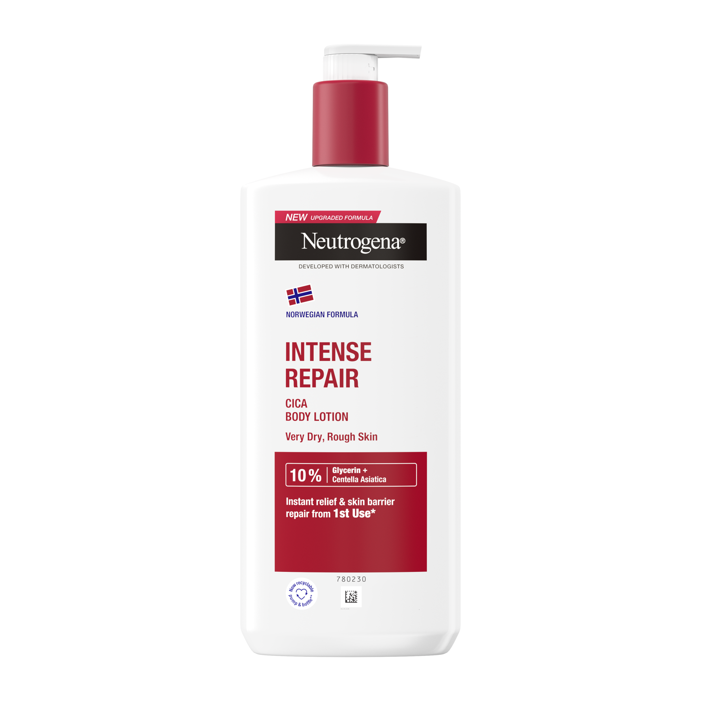 Tělové mléko Intense Repair 