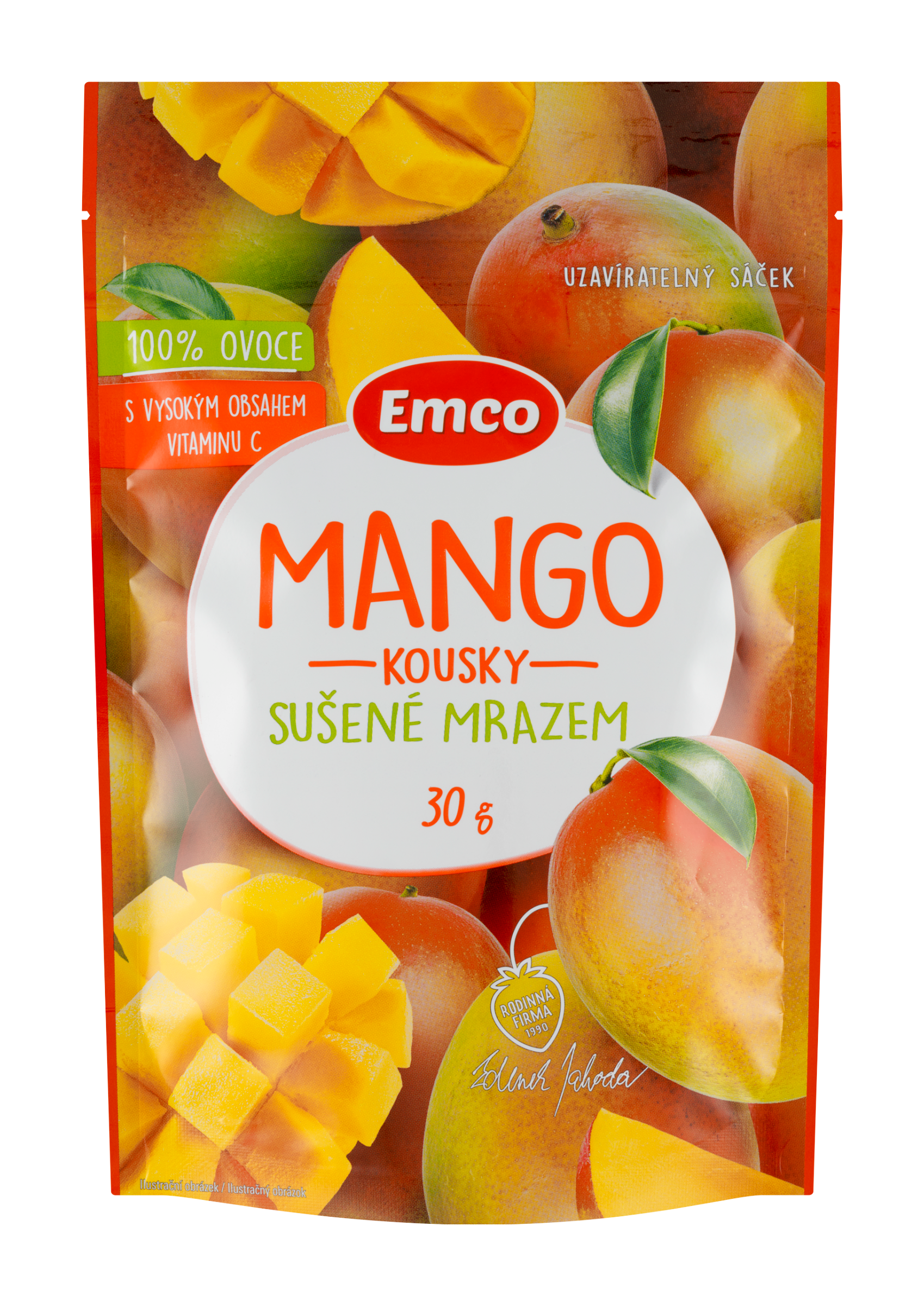 Mango kousky sušené mrazem