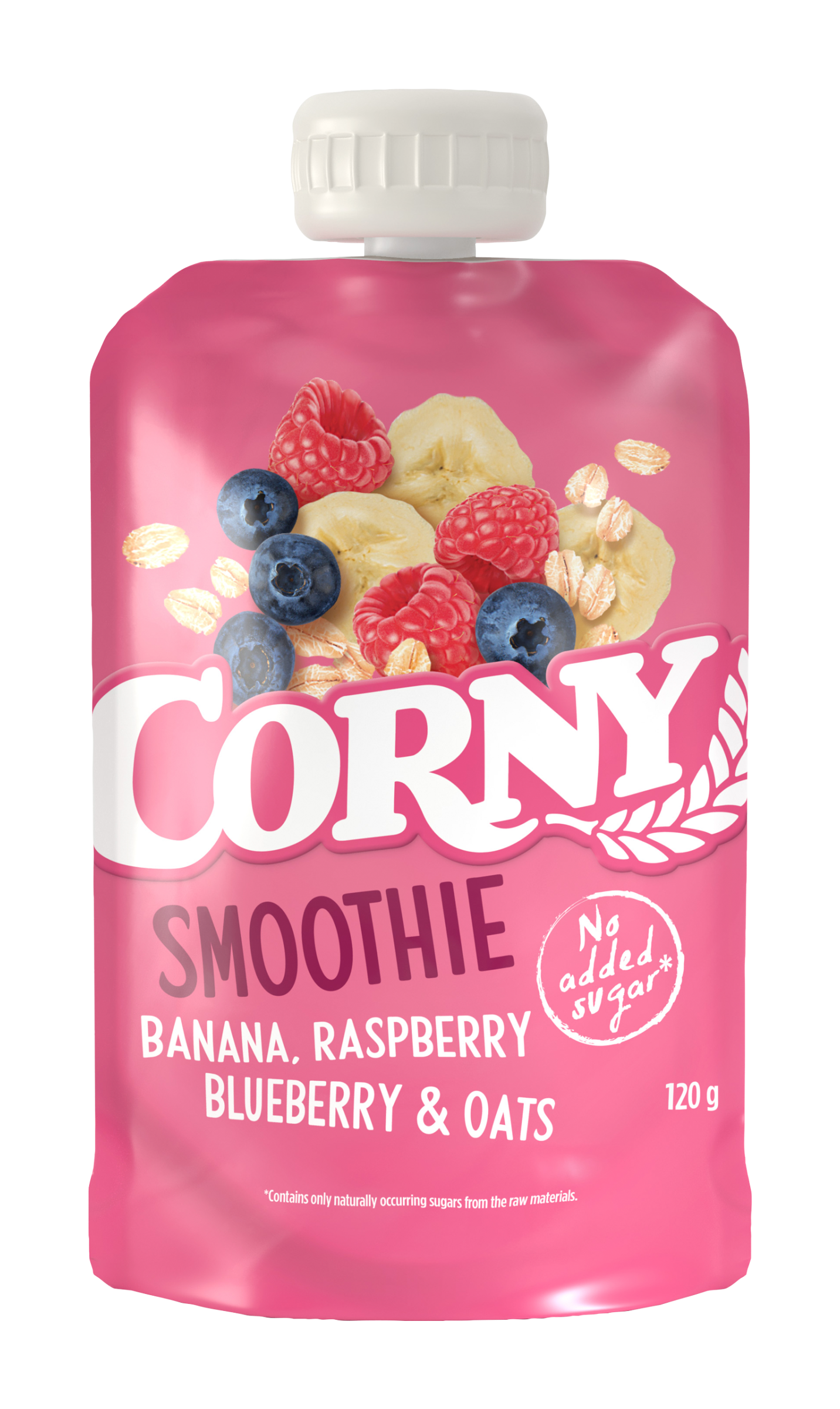 Corny Smoothie banán, malina, borůvka a ovesné vločky  120 g