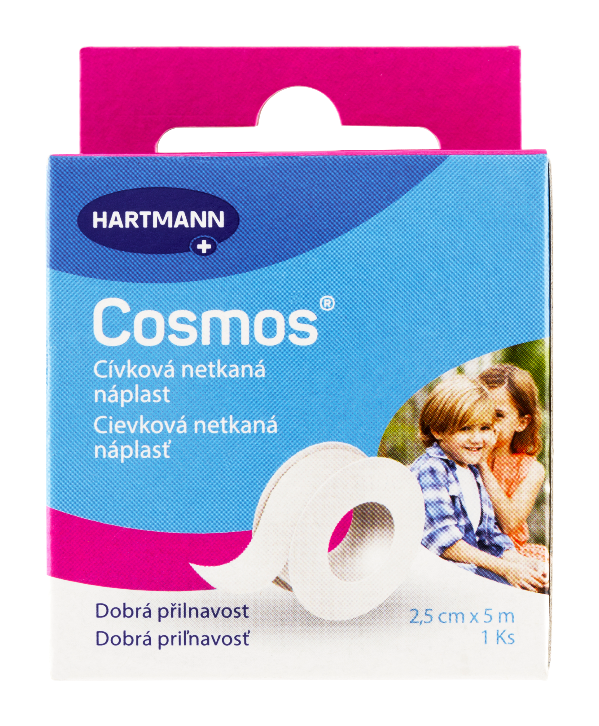 Náplast cívková jemná 2,5 cm x 5 m