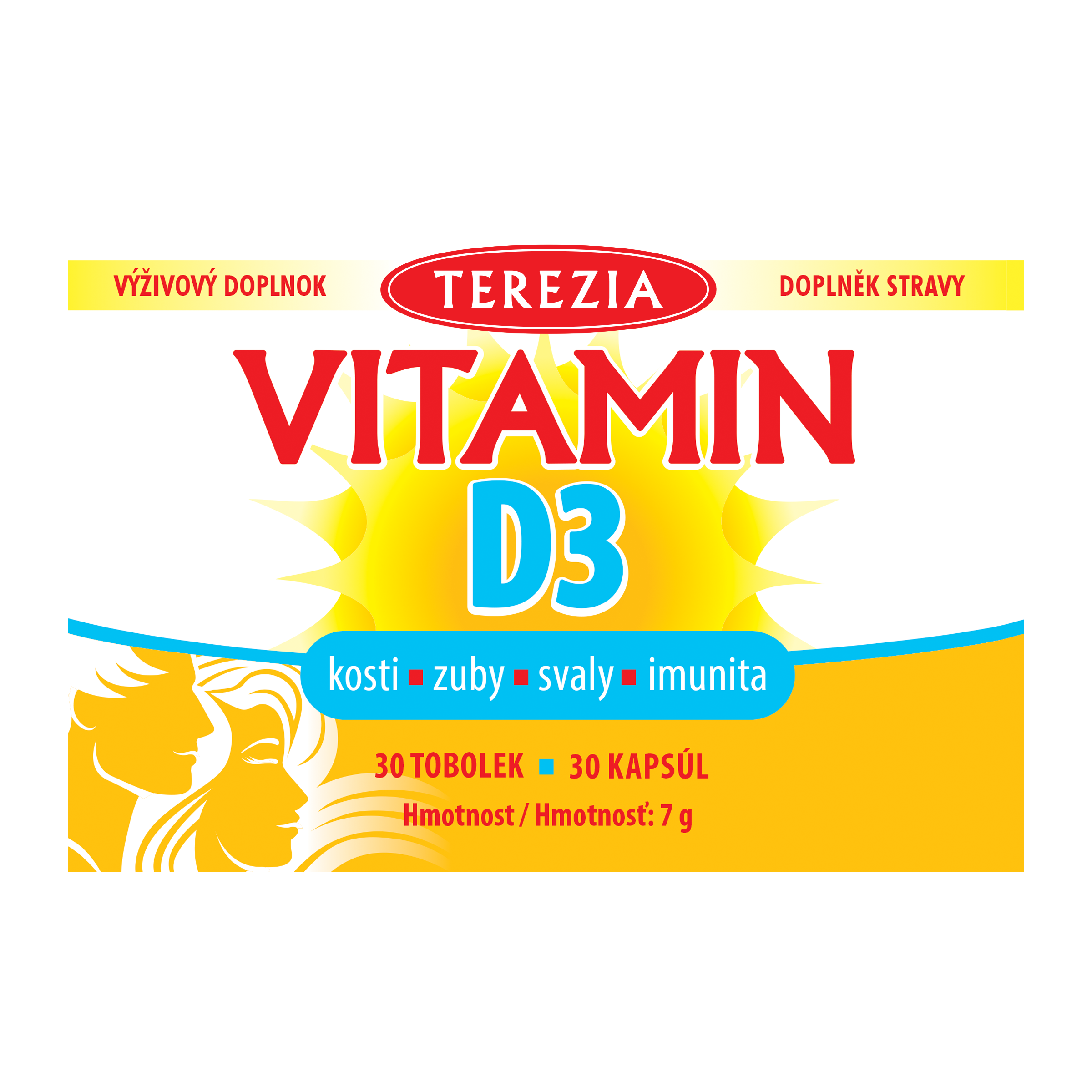 Vitamin D3 1000 iu, doplněk stravy