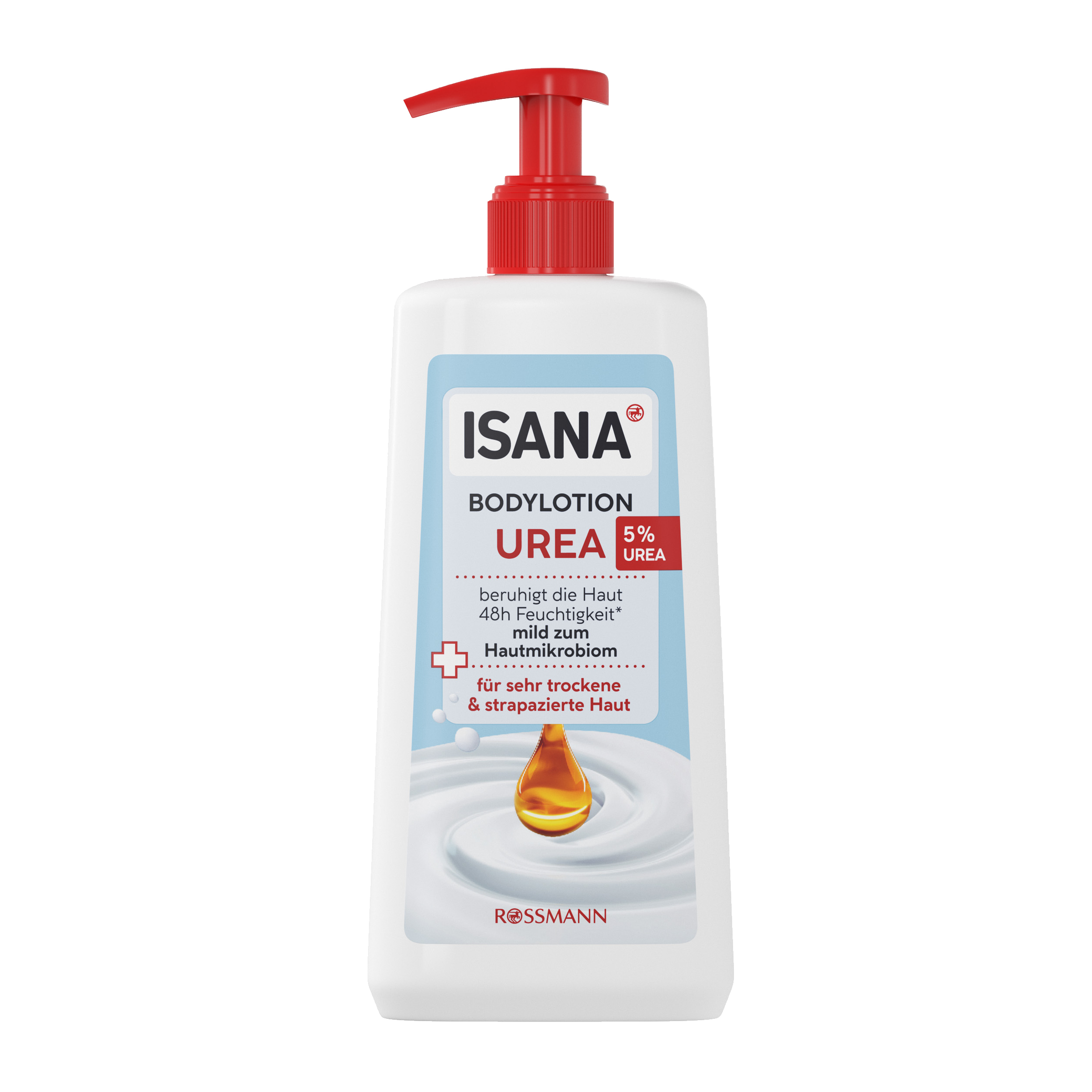 ISANA Tělové mléko Urea SOS 300 ml