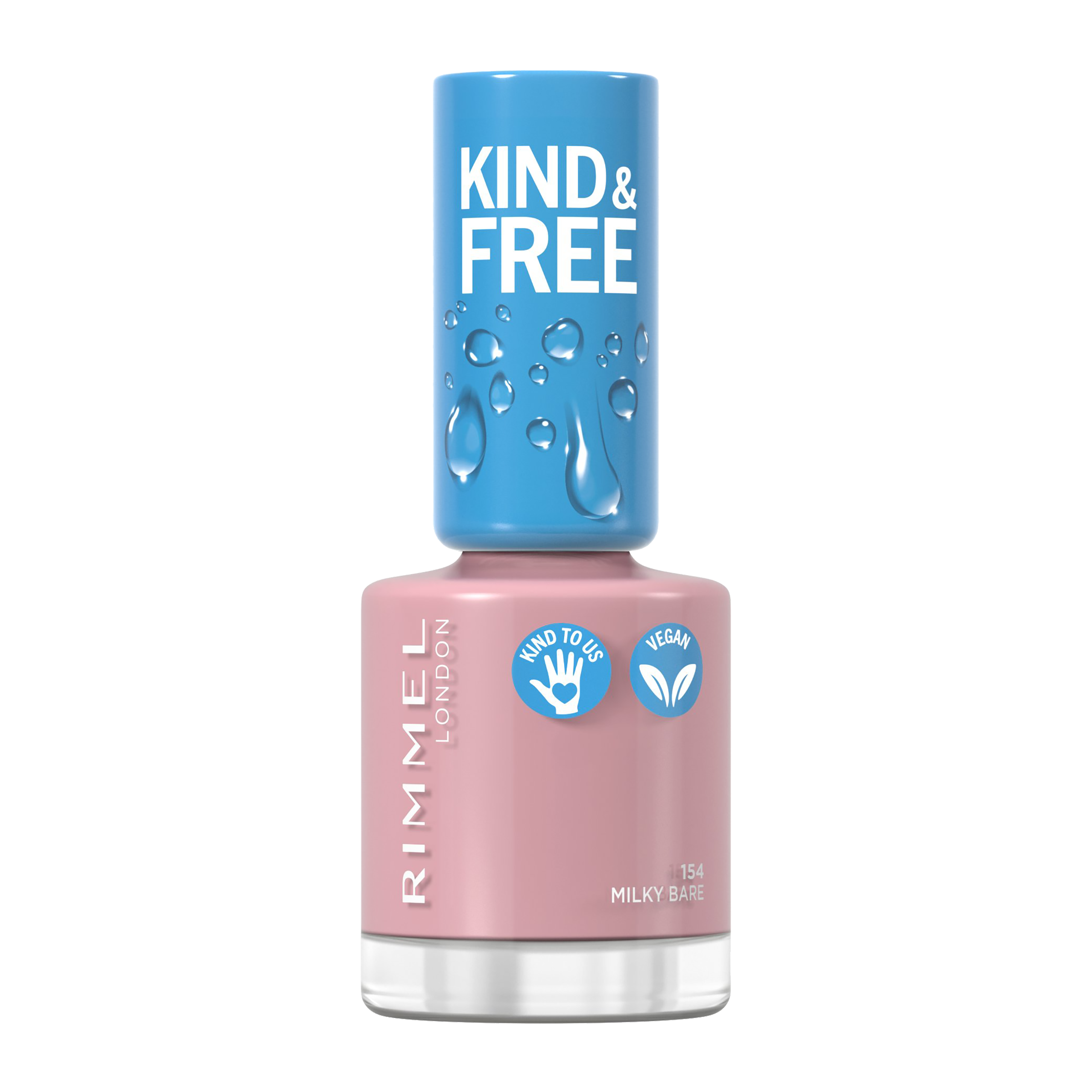 Lak na nehty Kind & Free 154 Milky Bare