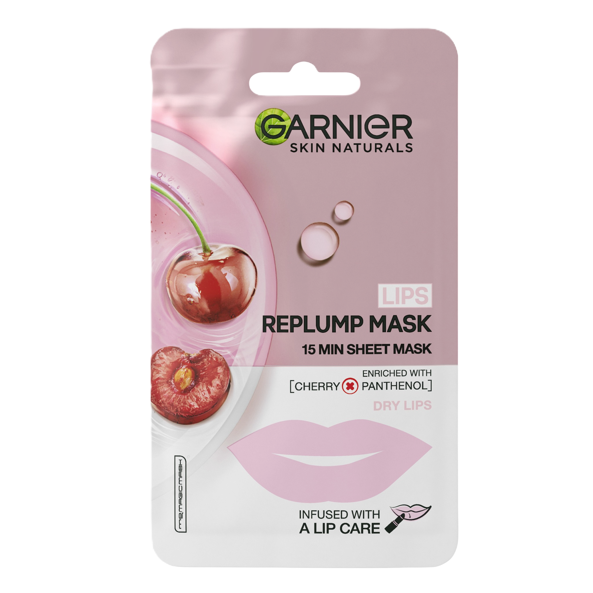 Garnier Maska na rty Cherry 5 g