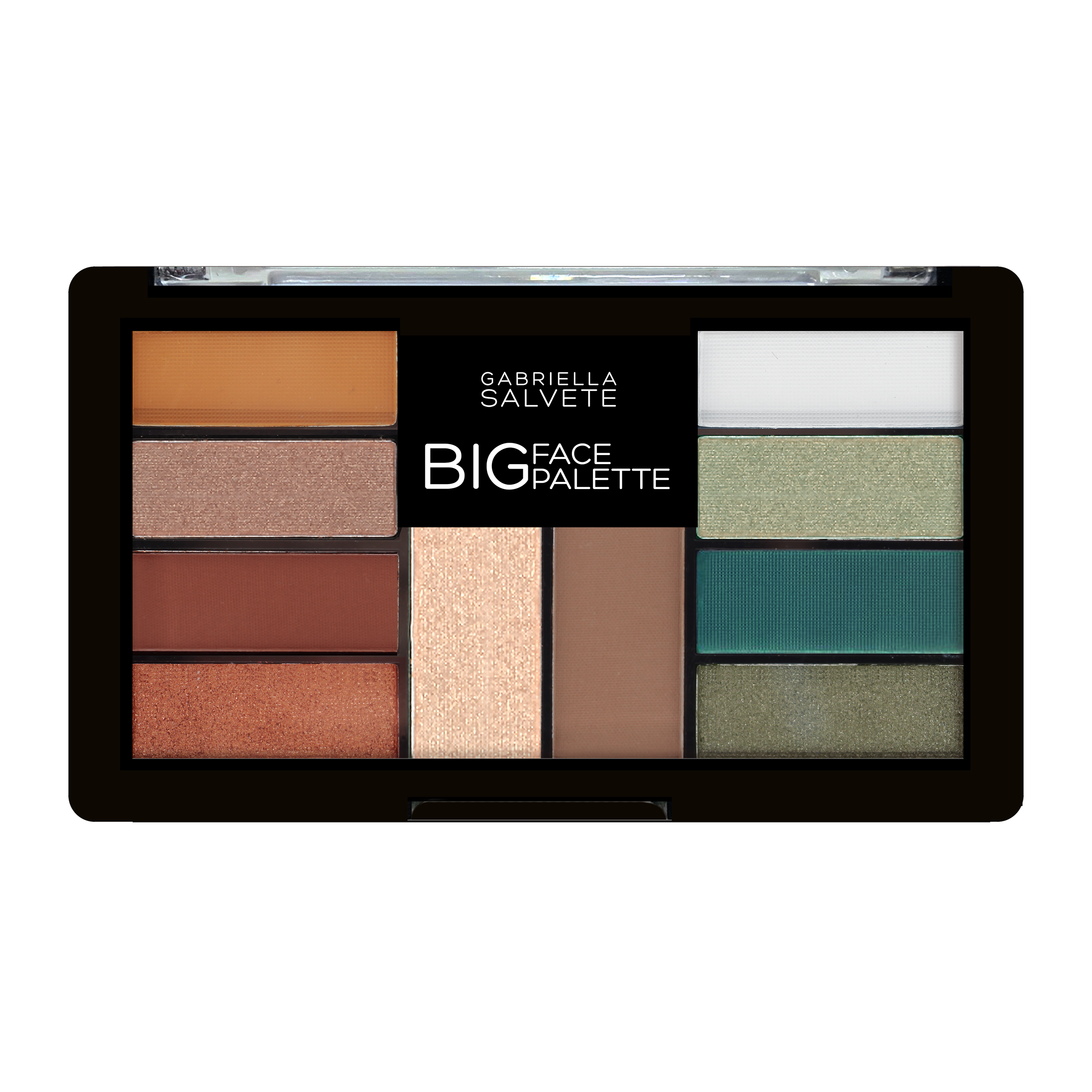 Paletka očních stínů, bronzeru a rozjasňovače Big Face Palette 01