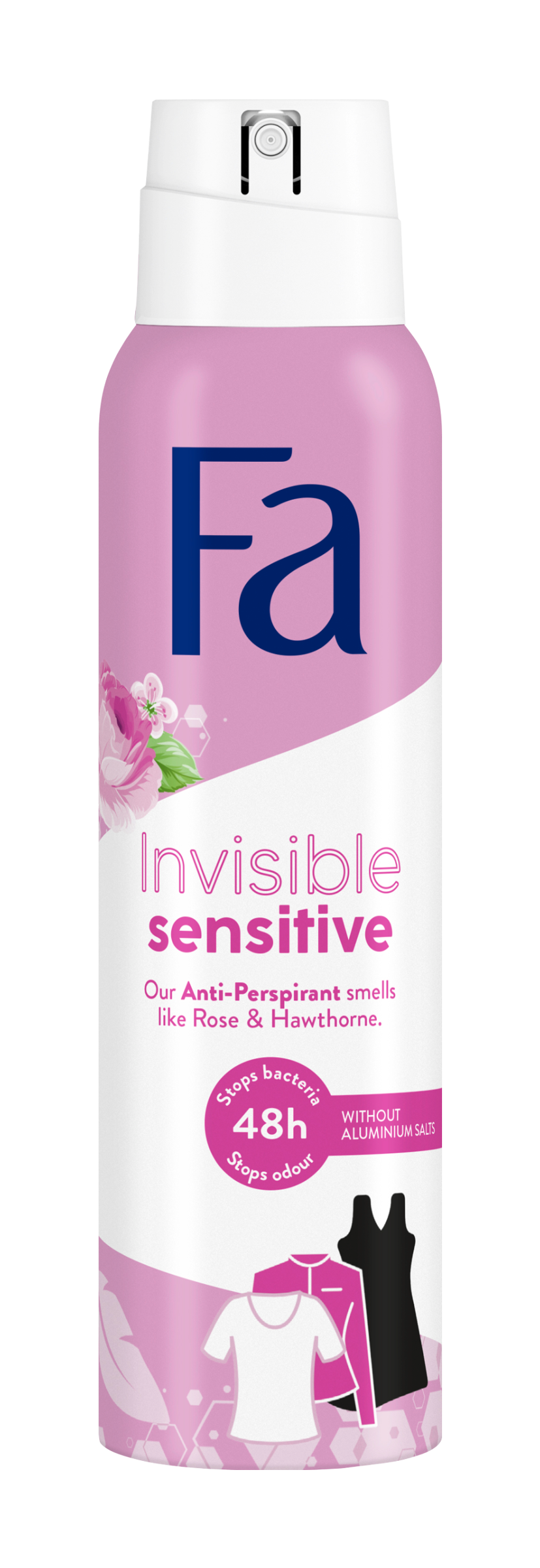 Antiperspirant sprej pro ženy Invisible Sensitive