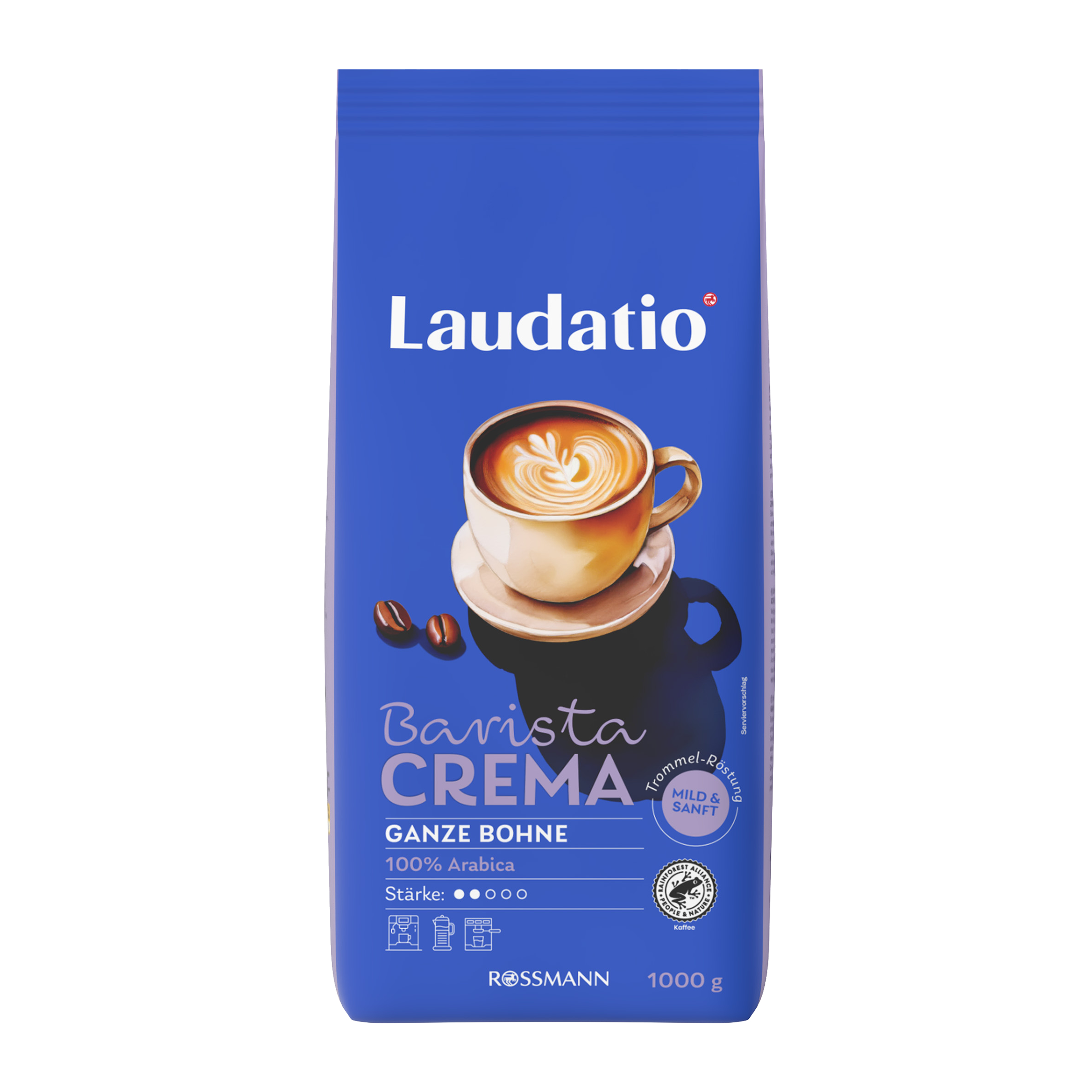 Zrnková káva Barista caffe crema
