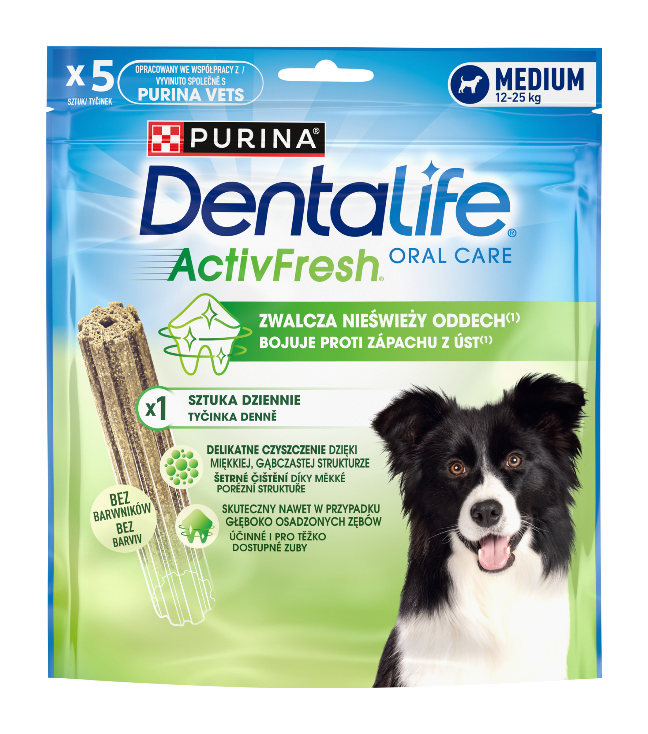  Dentalife ActivFresh žvýkací tyčinka Medium 
