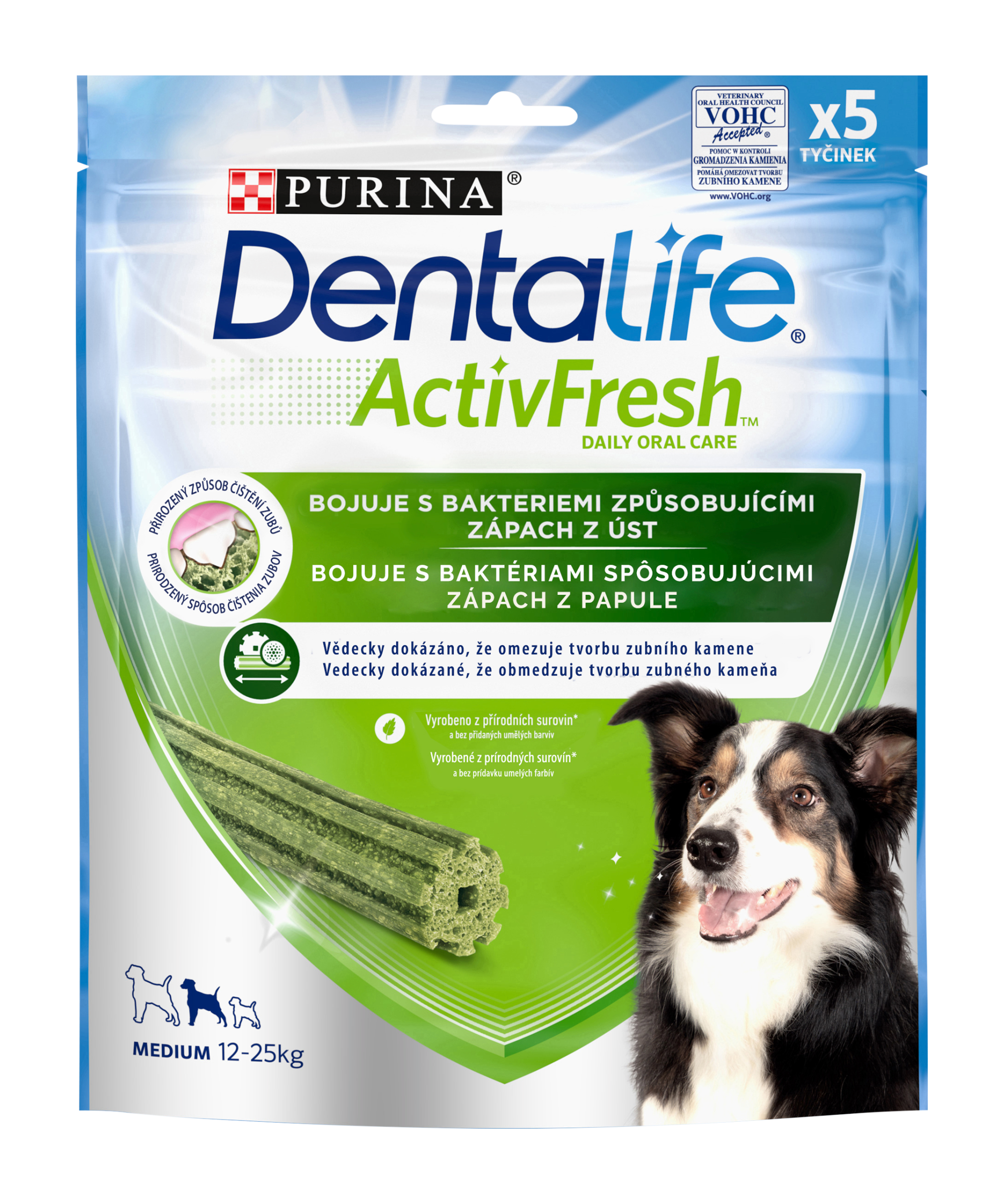  Dentalife ActivFresh žvýkací tyčinka Medium 