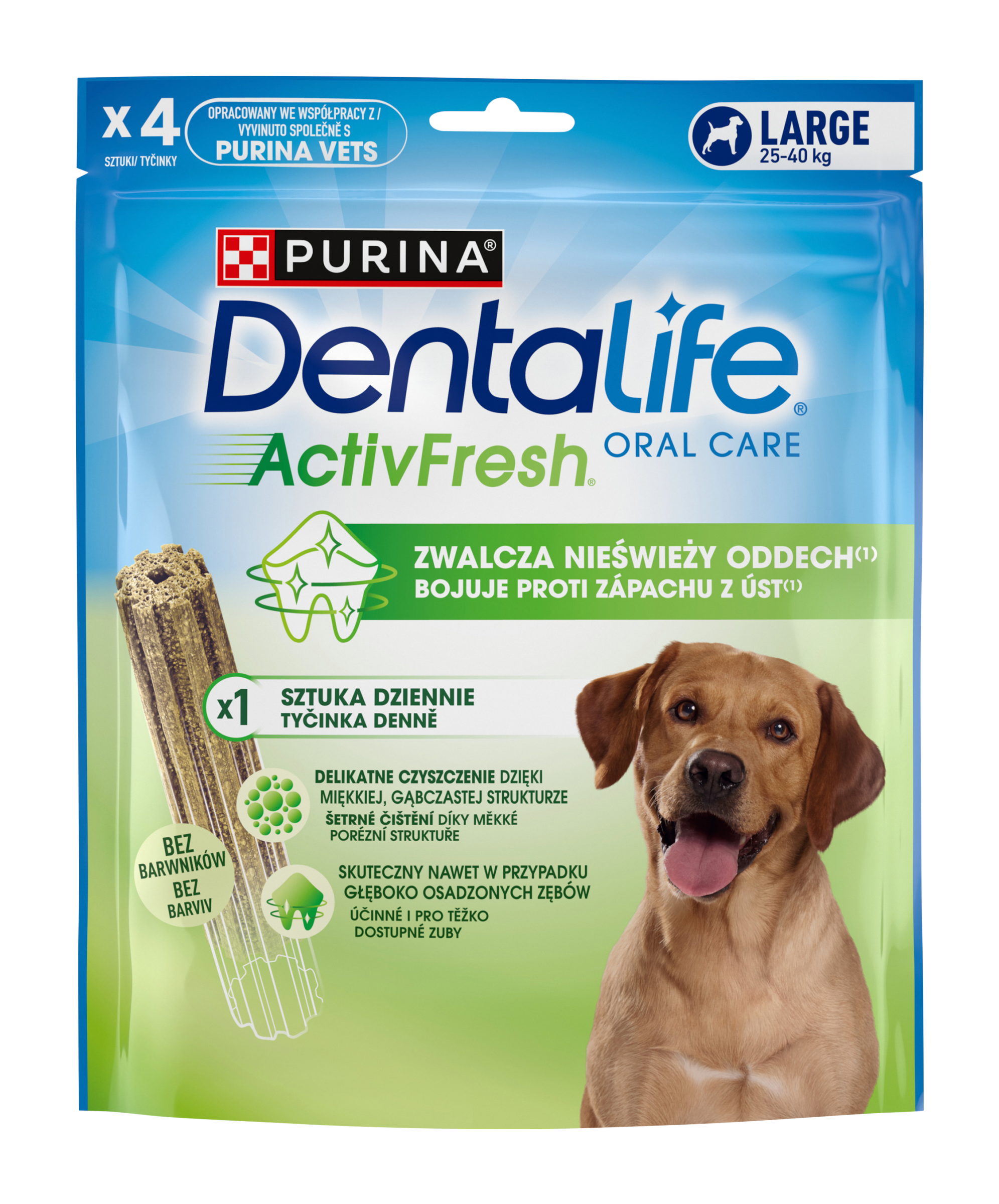 Dentalife ActivFresh žvýkací tyčinka Large