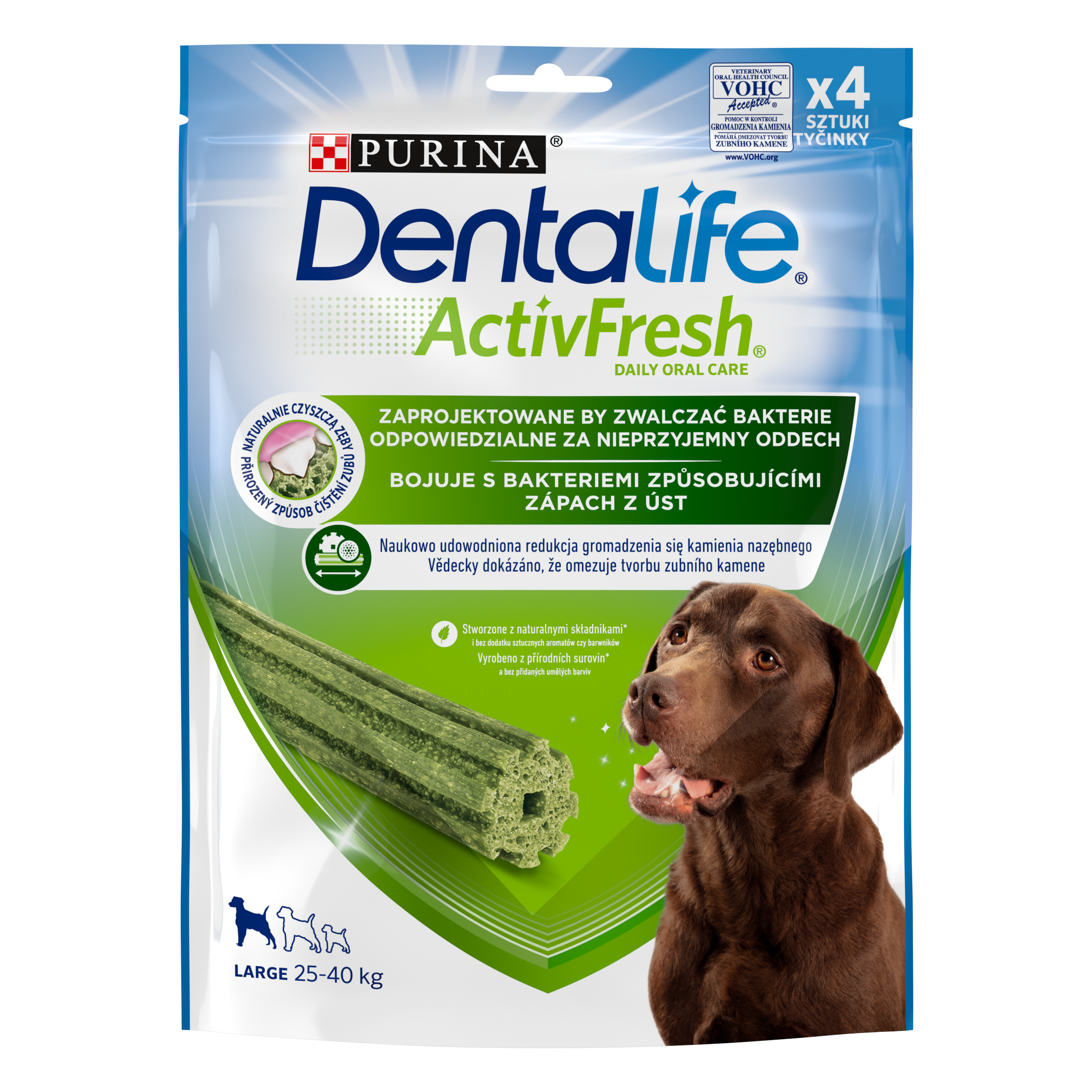 Dentalife ActivFresh žvýkací tyčinka Large