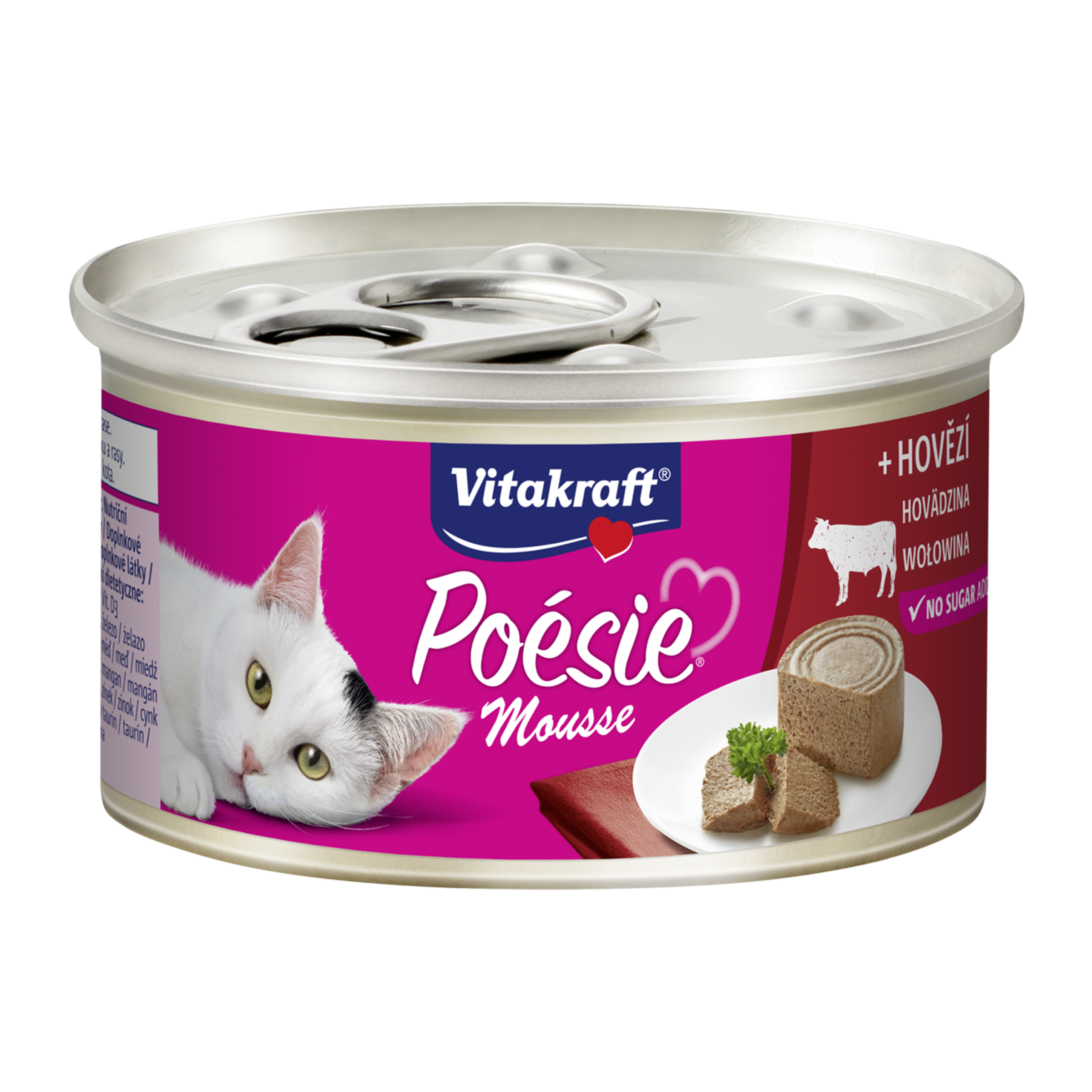 Konzerva Poésie Mousse hovězí 