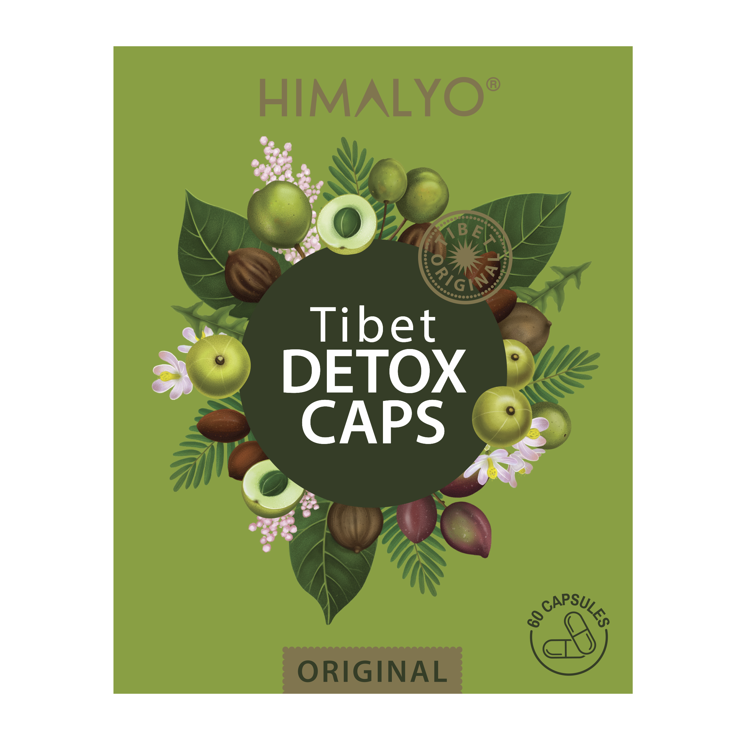 Tibet DETOX Caps, doplněk stravy