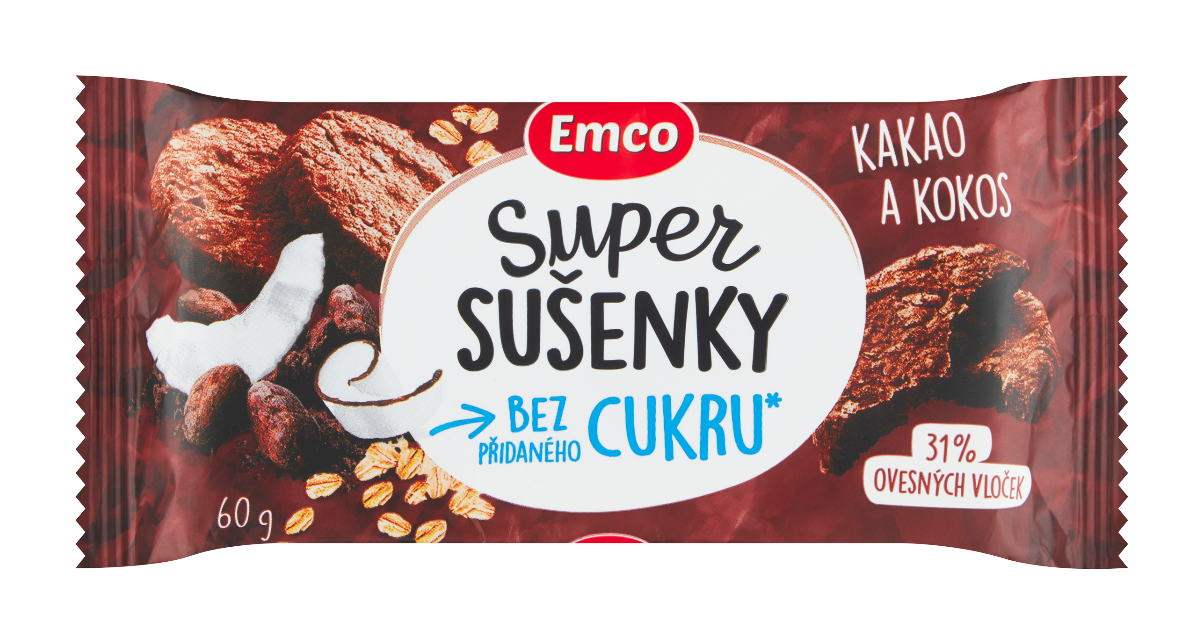 Super sušenky kakao kokos