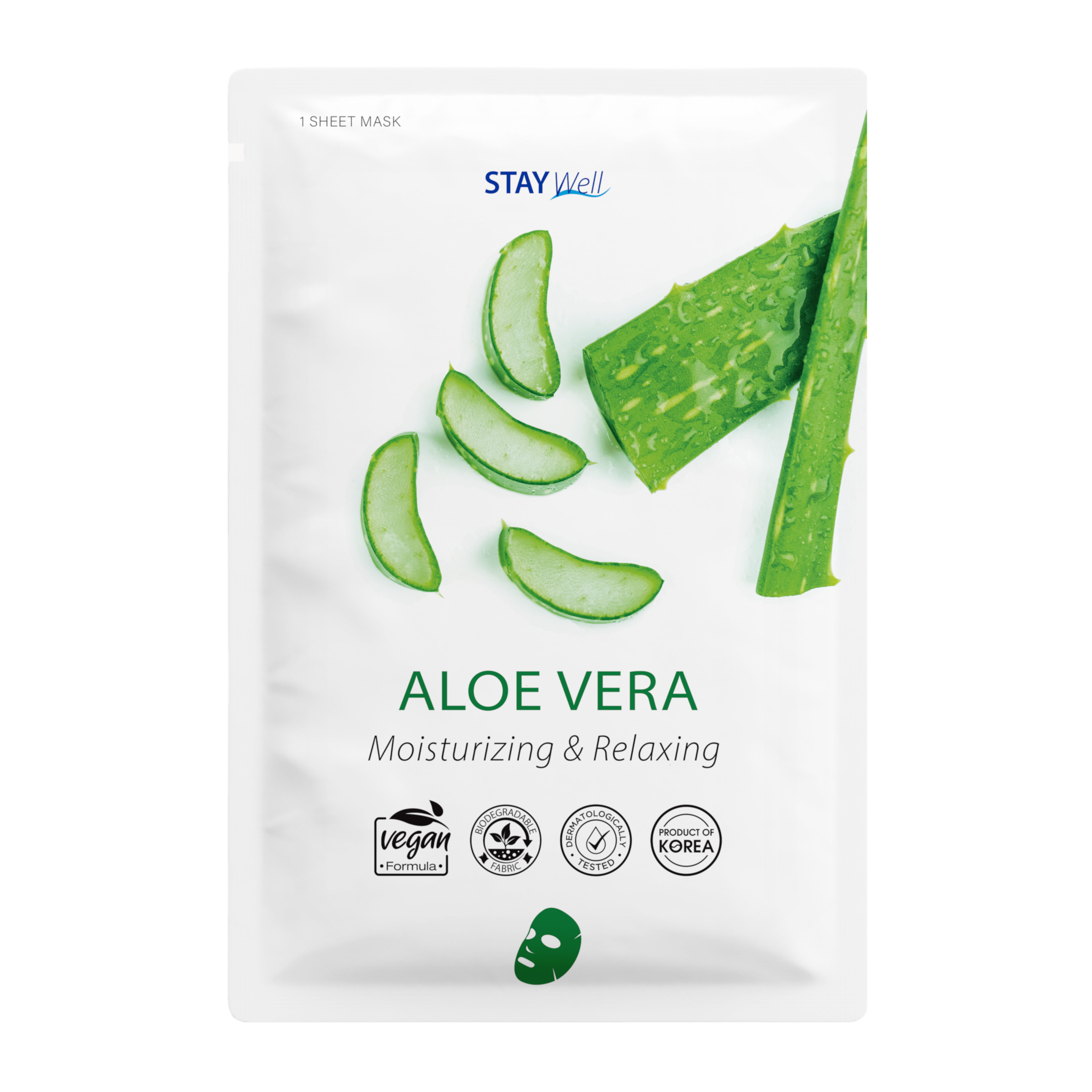 Látková maska Aloe vera