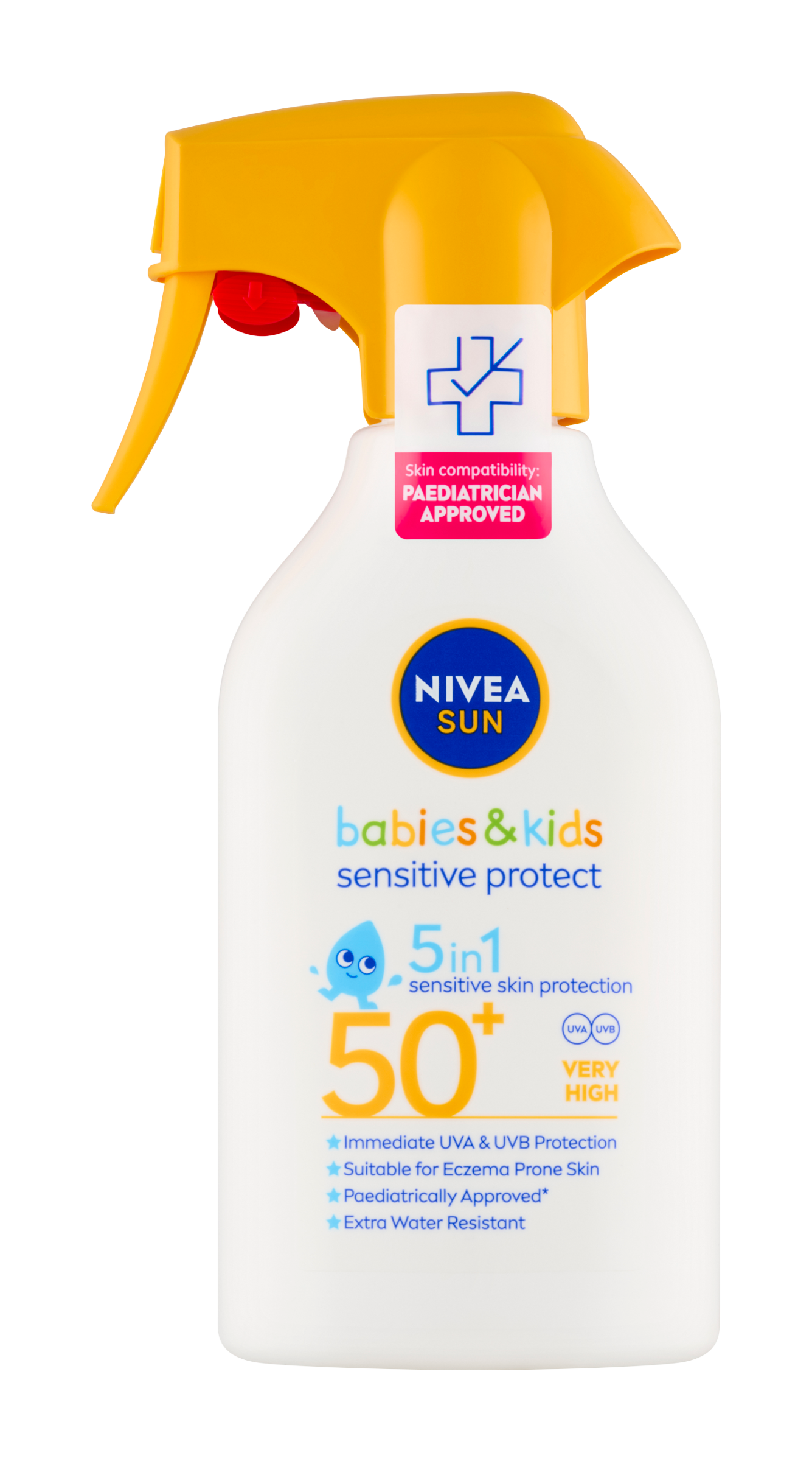 Dětský sprej na opalování Sensitive Protect SPF50+ 