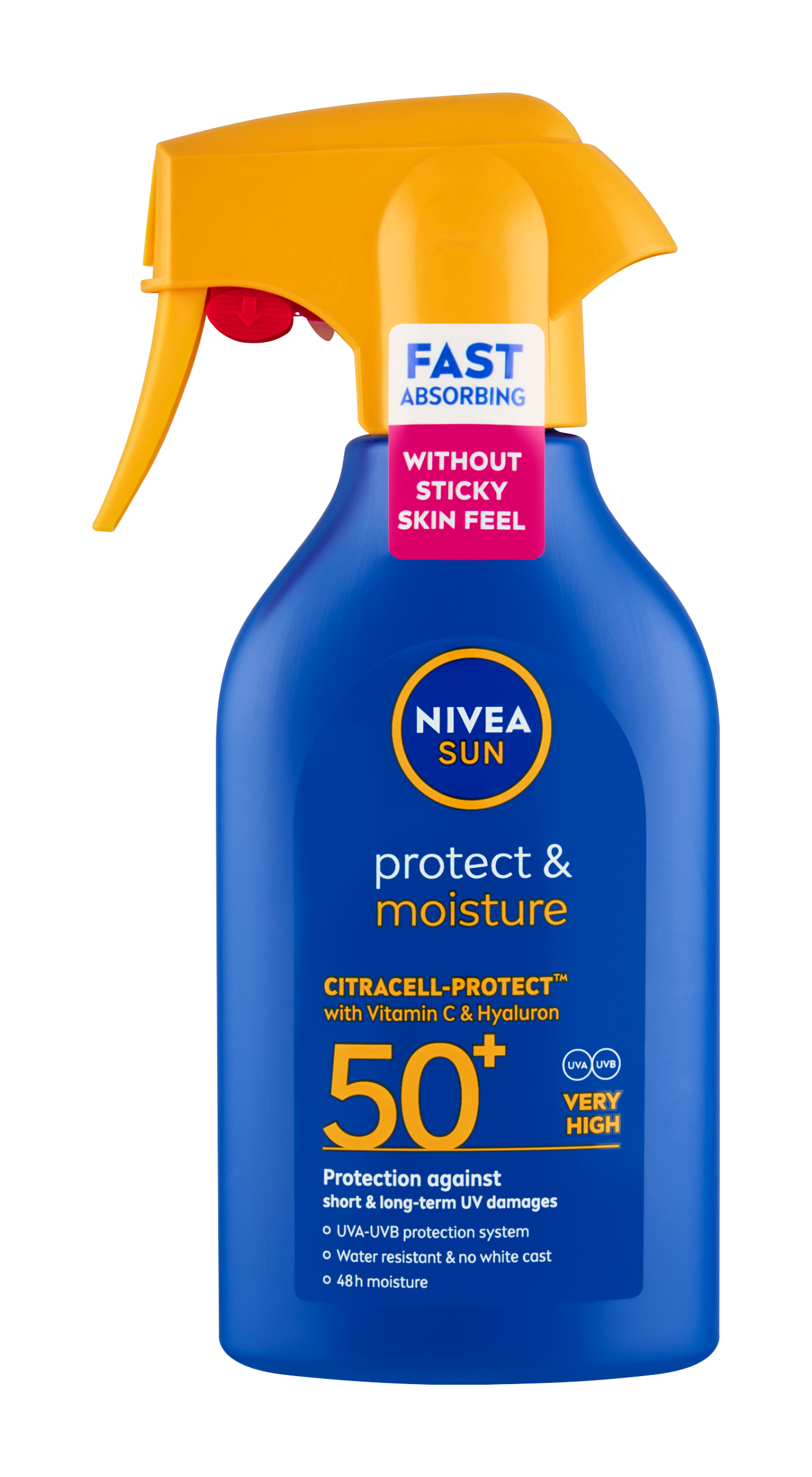 Sprej na opalování Protect & Moisture SPF50+ 