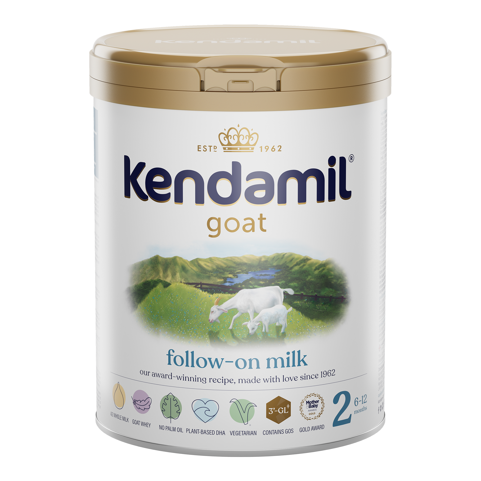 Pokračovací kojenecké kozí mléko 2, 6m+ 800 g