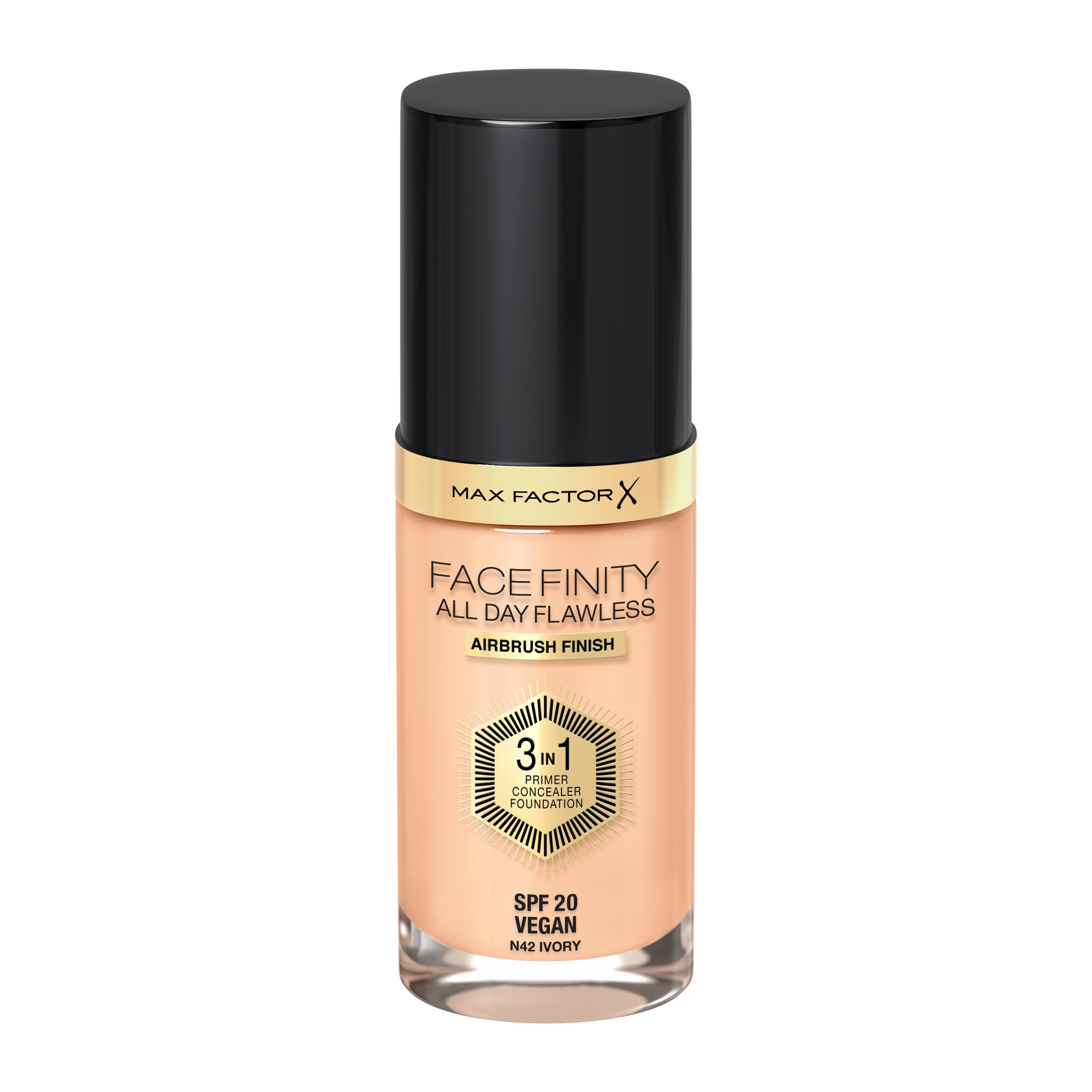 Make-up 3v1 Facefinity All Day Flawless 042 ivory