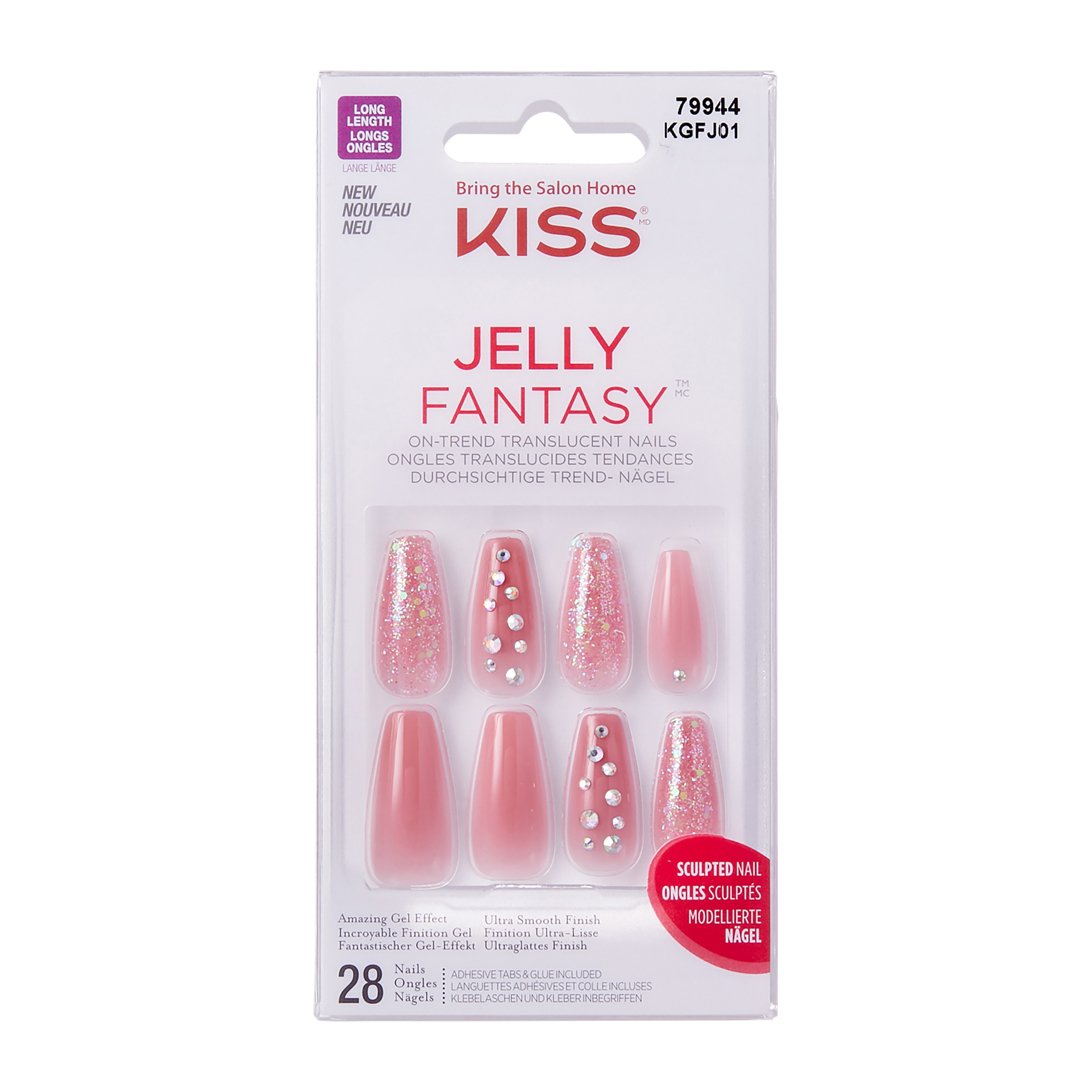 Umělé nehty Gel Fantasy Jelly Be Jelly