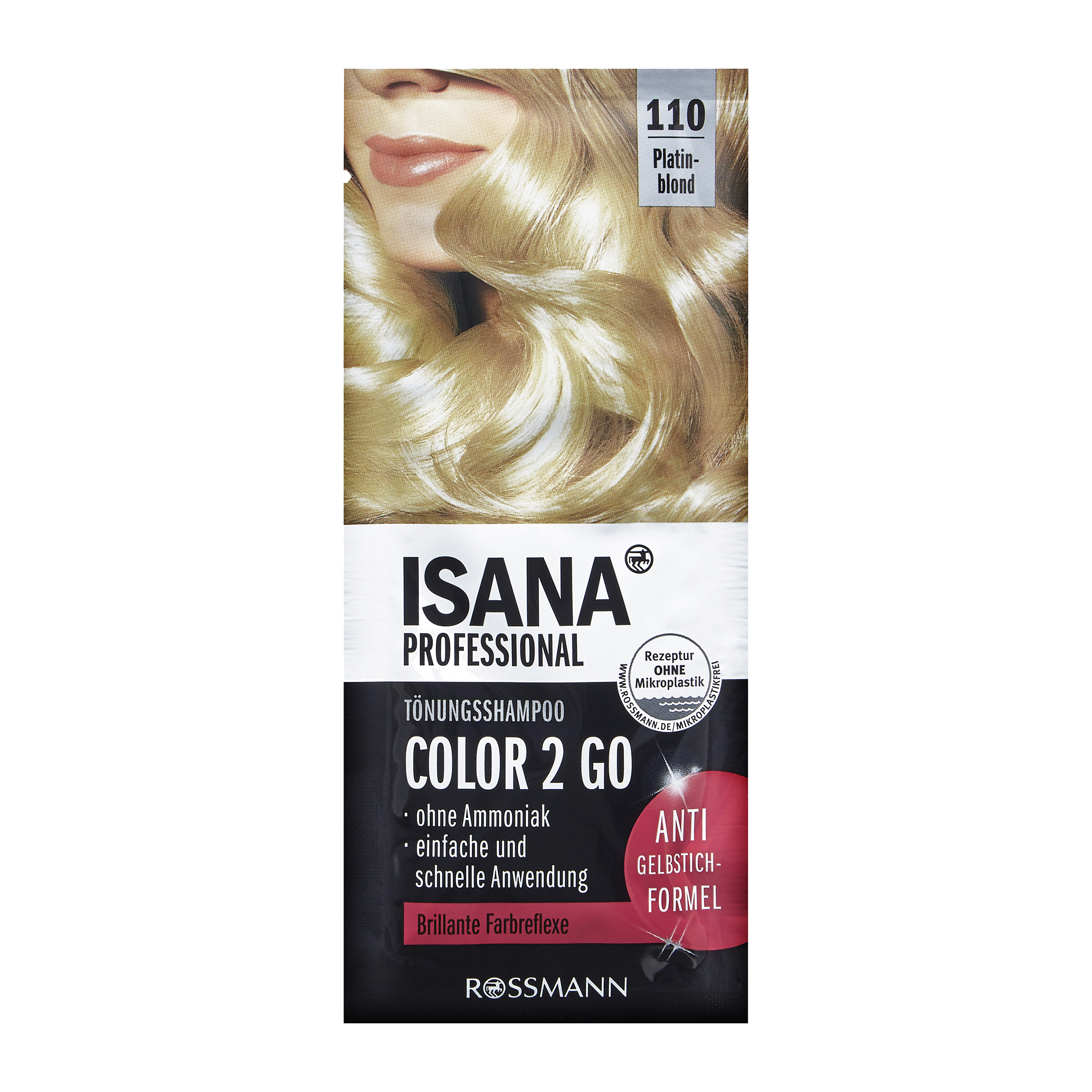 Tónovací šampon Color 2 Go platinová blond