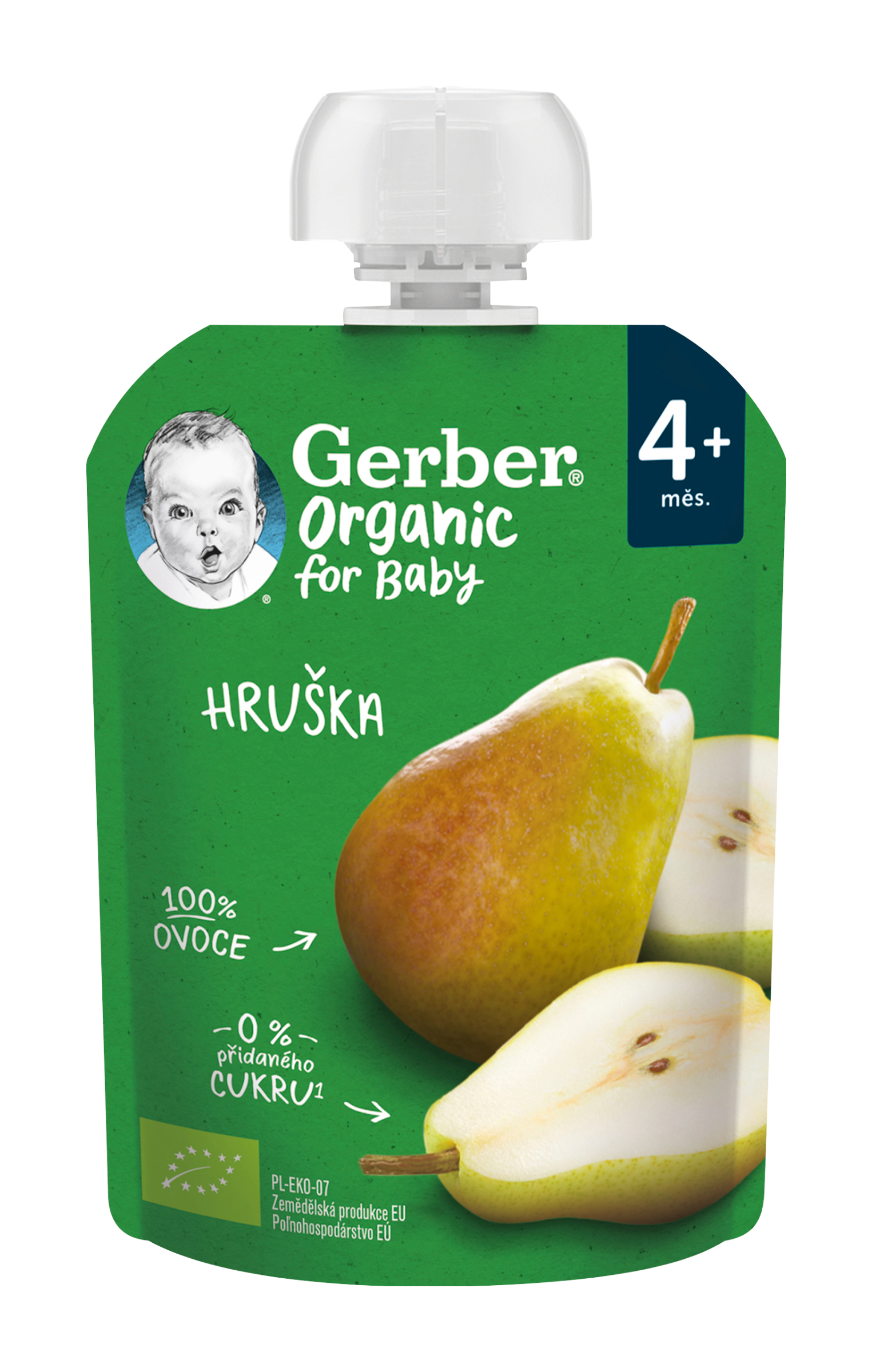 Ovocná kapsička Organic hruška