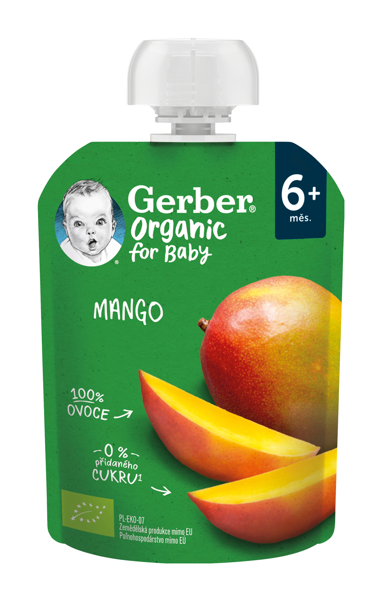 Ovocná kapsička Organic mango