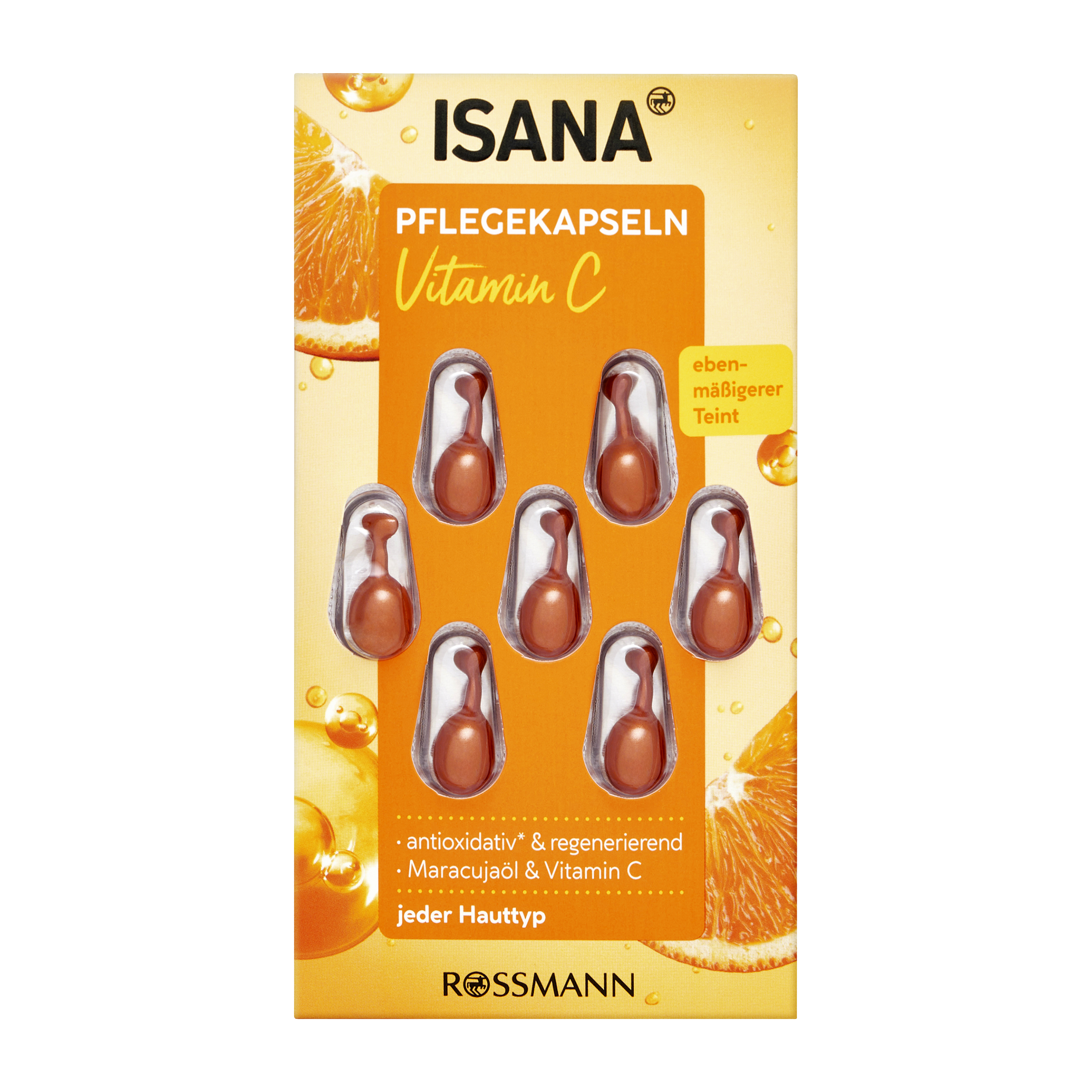 Pleťové kapsle s vitaminem C