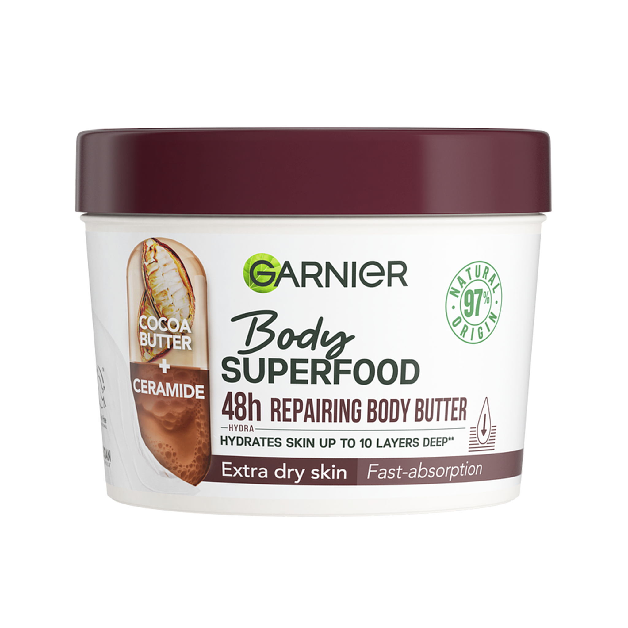 Tělový krém Body Superfood kakao