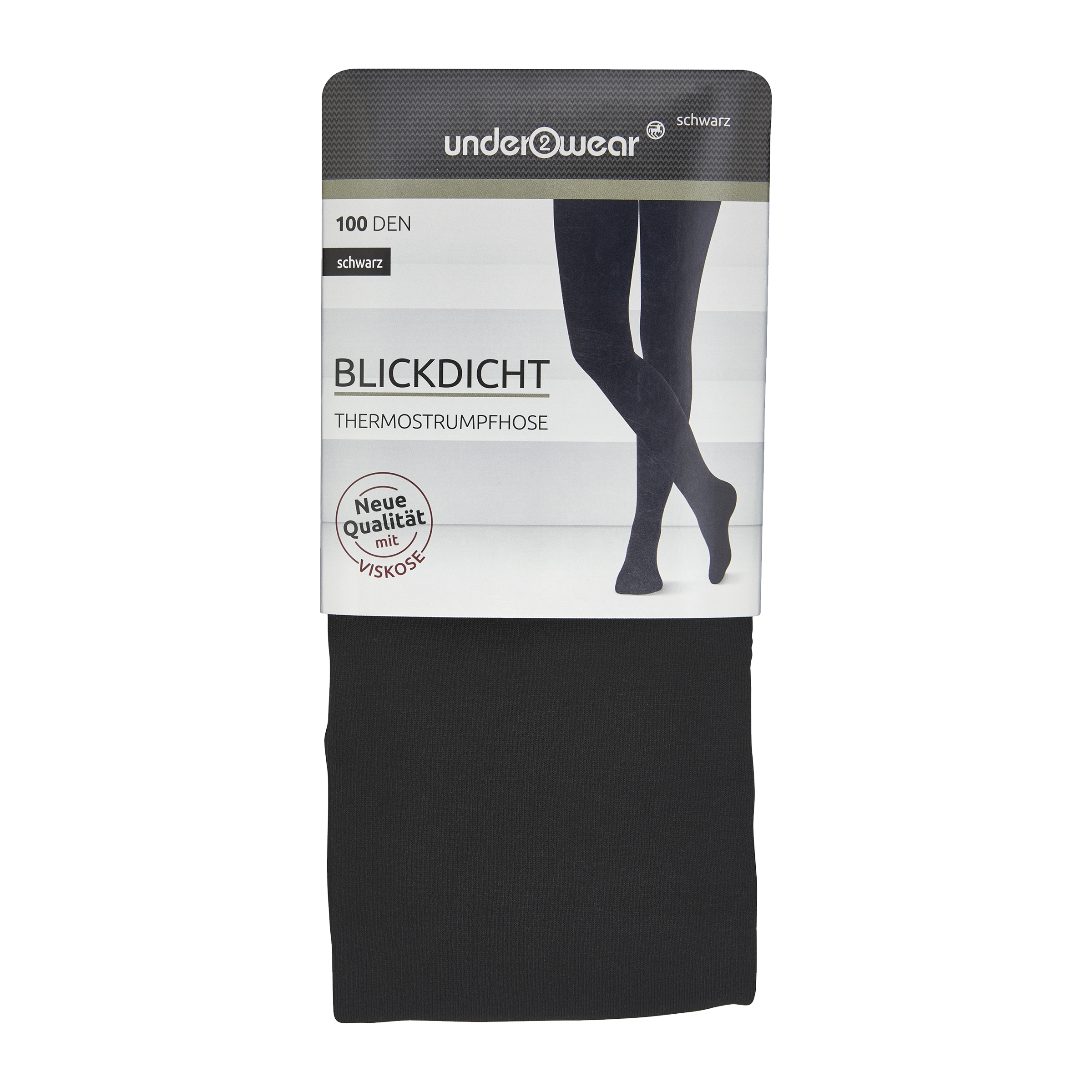 Termopunčochy černé L