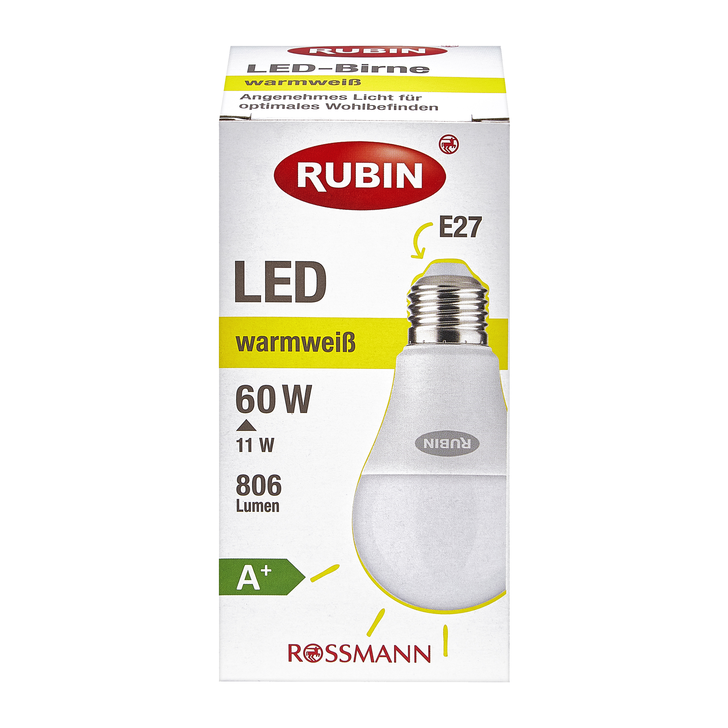 LED žárovka E27 60W