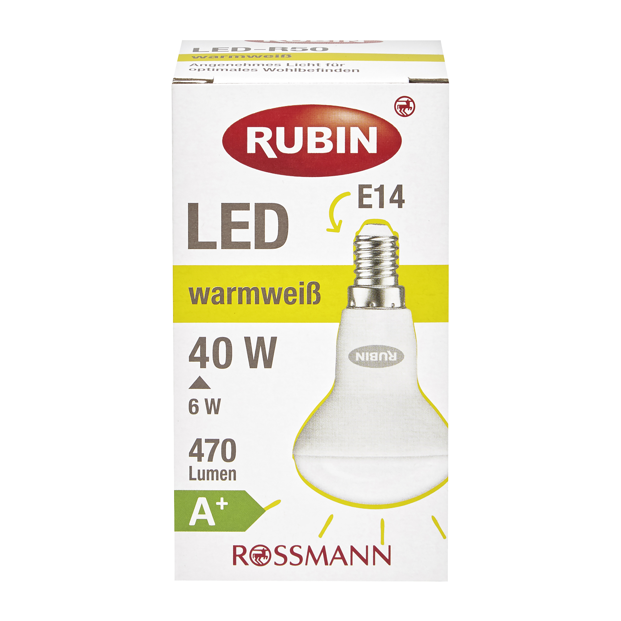 LED žárovka R50 E14 40W