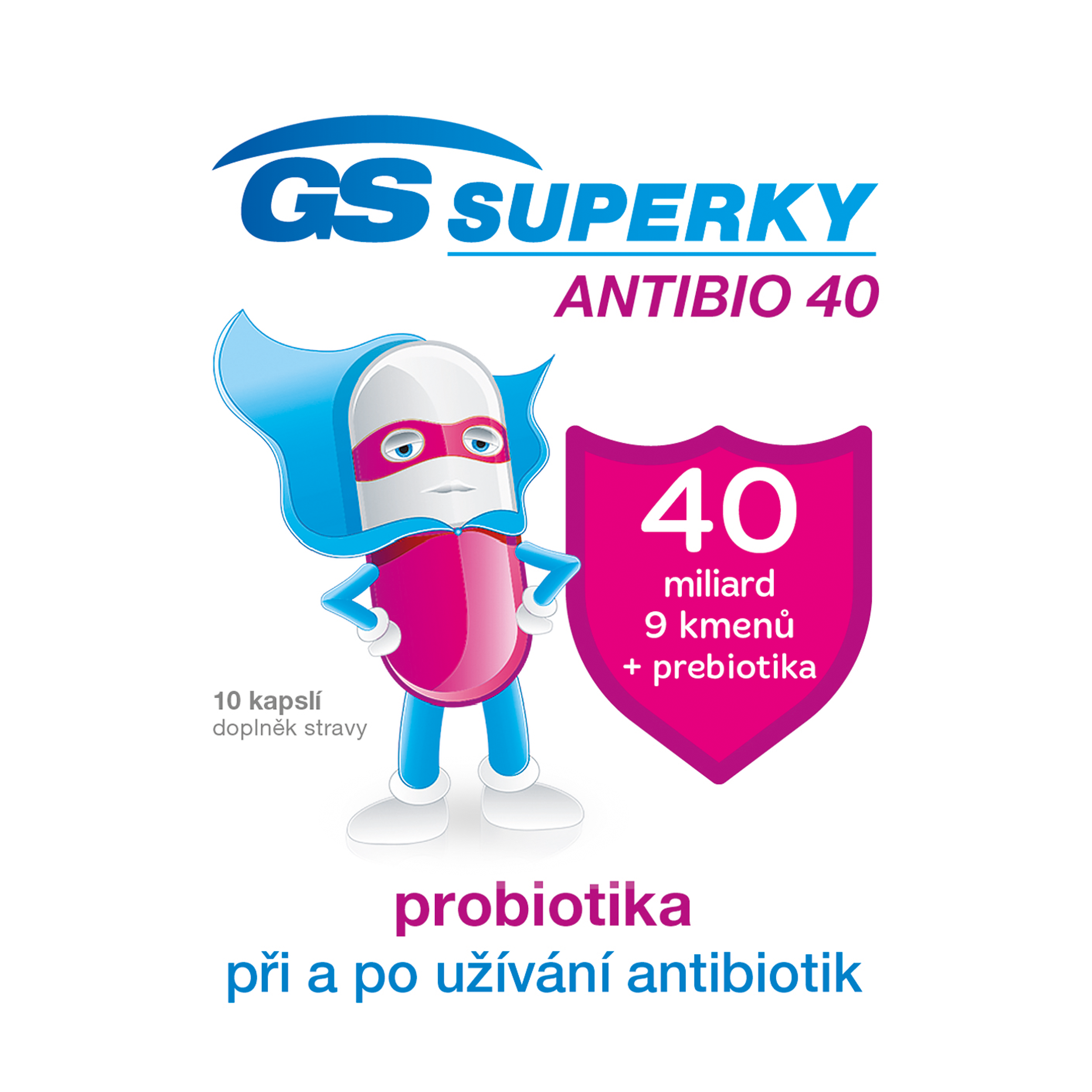 Superky Antibio 10, doplněk stravy