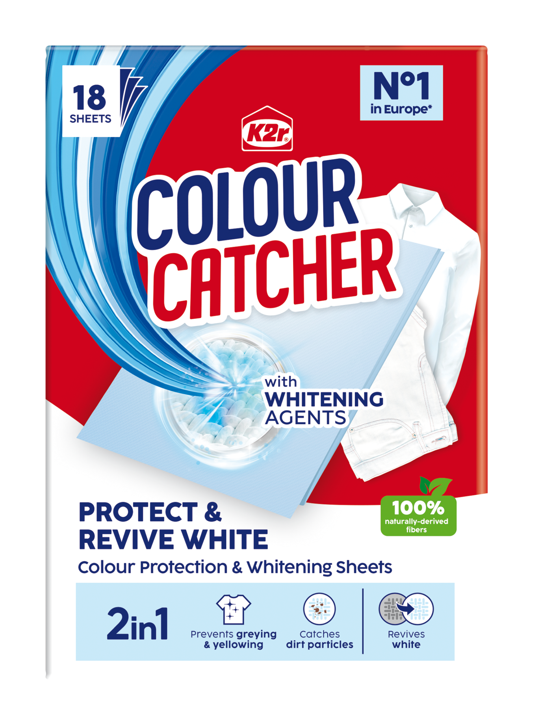 Ubrousky Colour Catcher 2in1 Protect & Revive White 