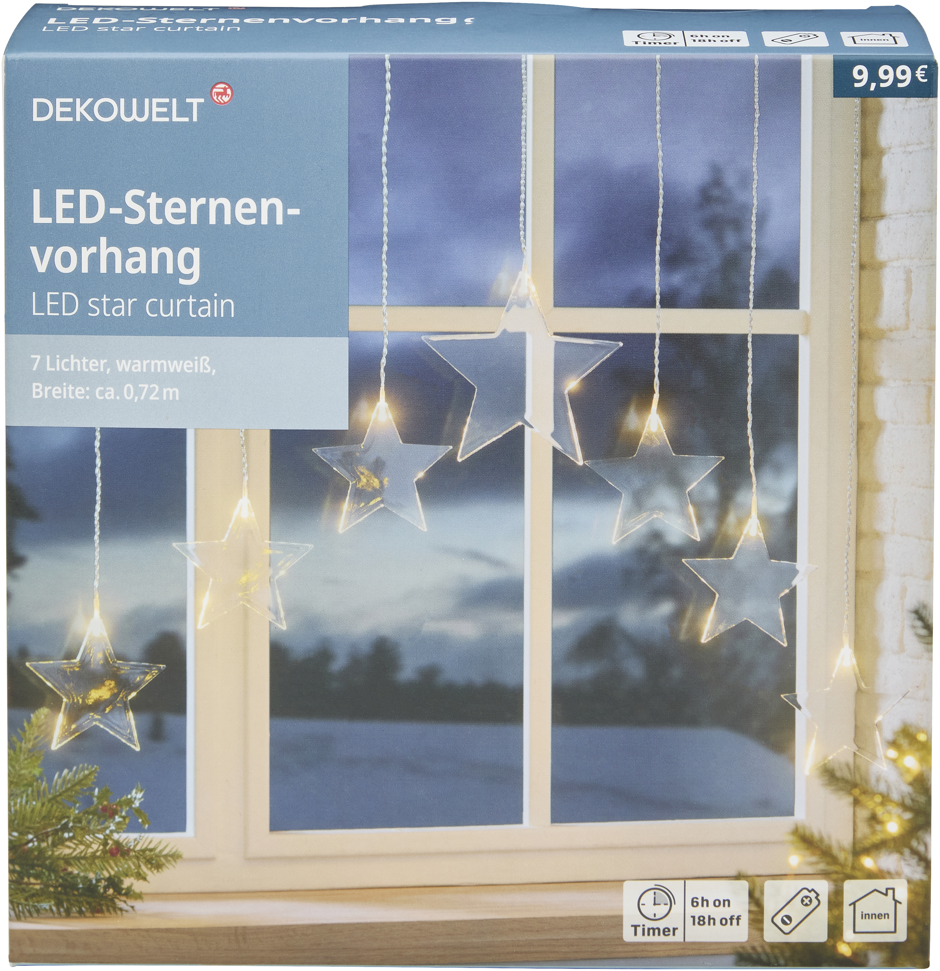 LED vánoční osvětlení Hvězdy